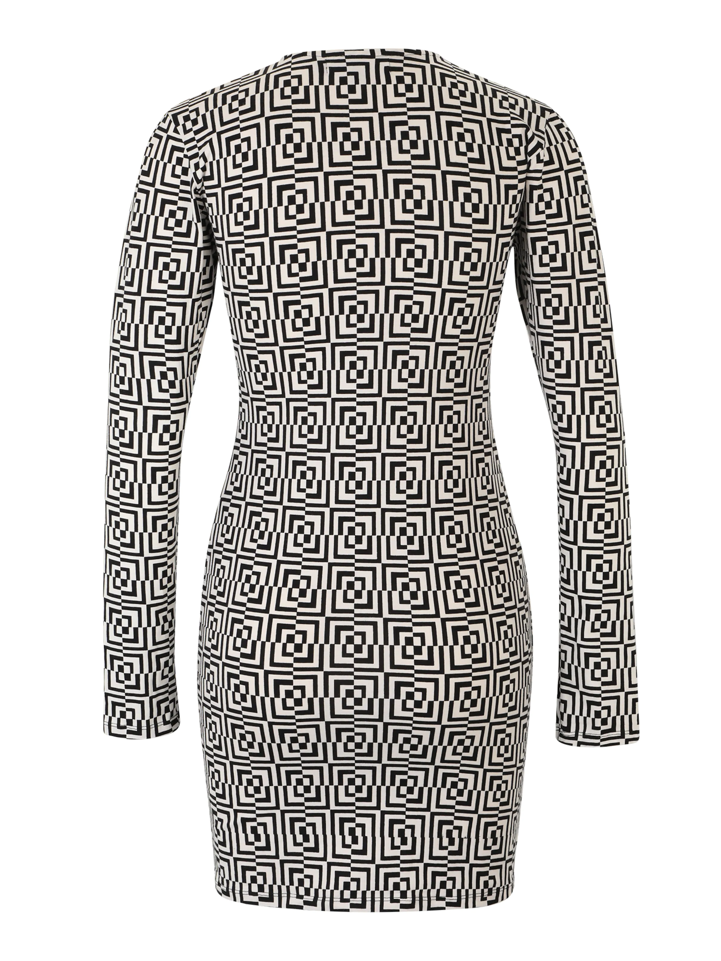 Motel Obleka črna / bela