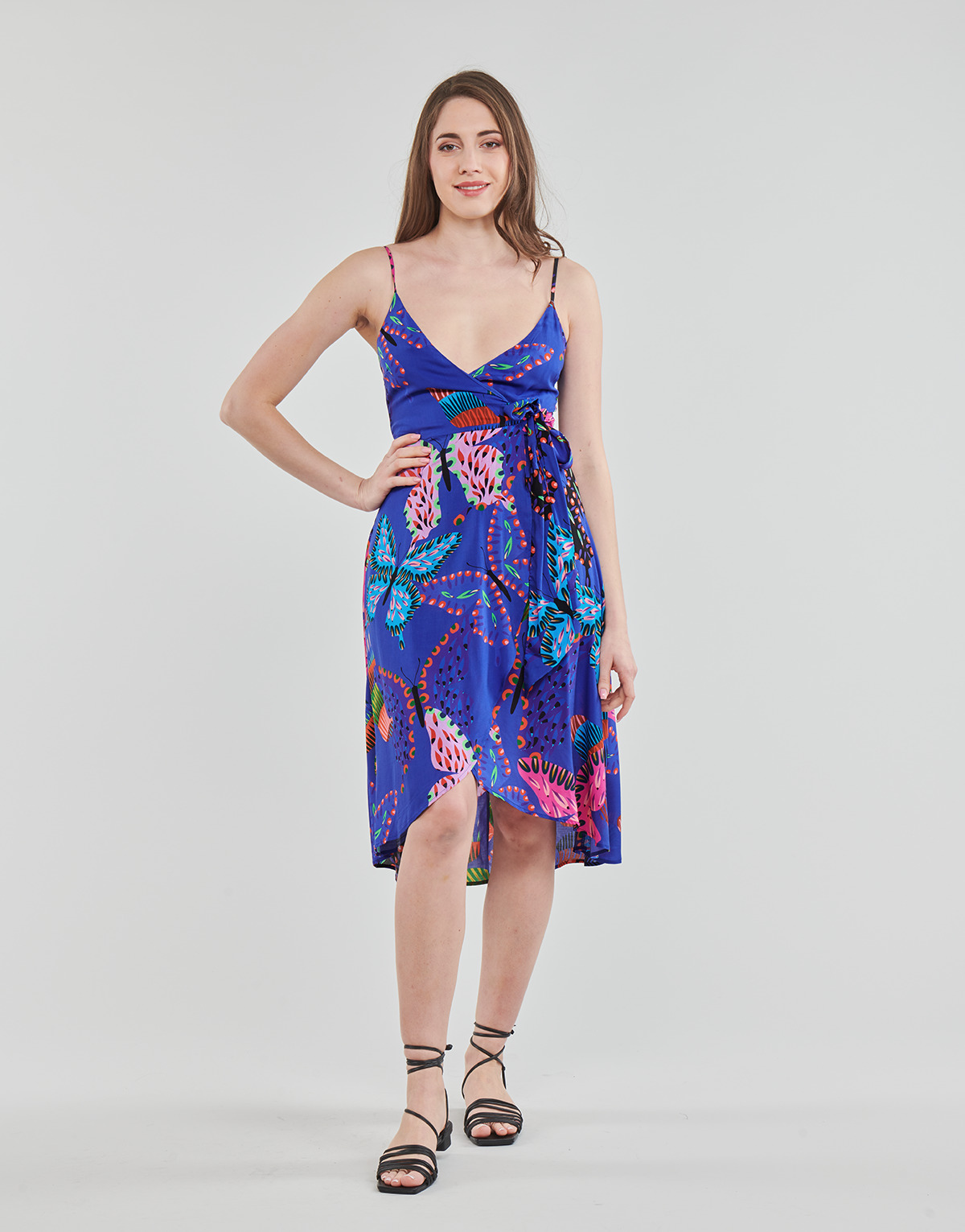 Desigual Kratke obleke VEST_ALANA Desigual