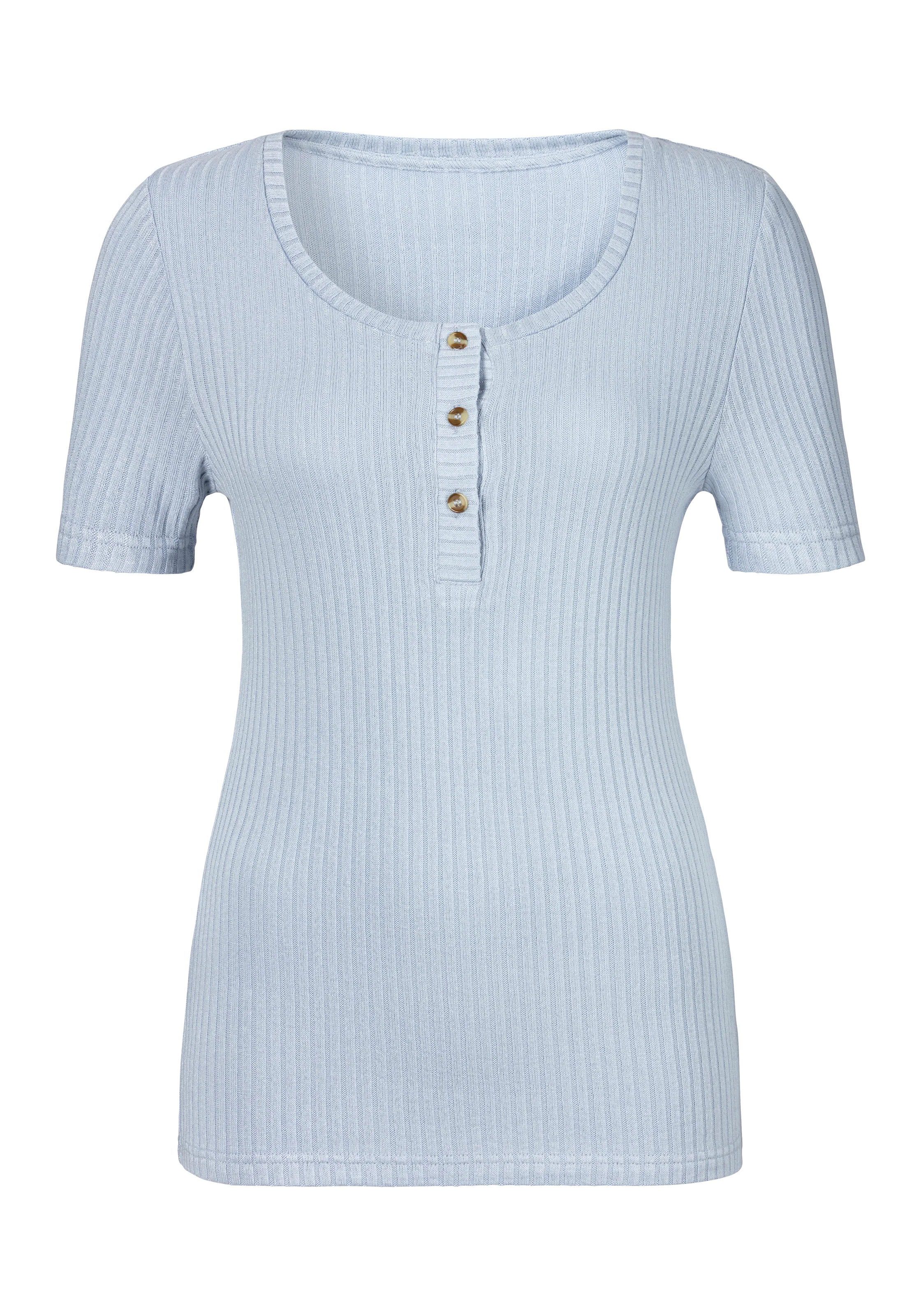 LASCANA Majica svetlo modra