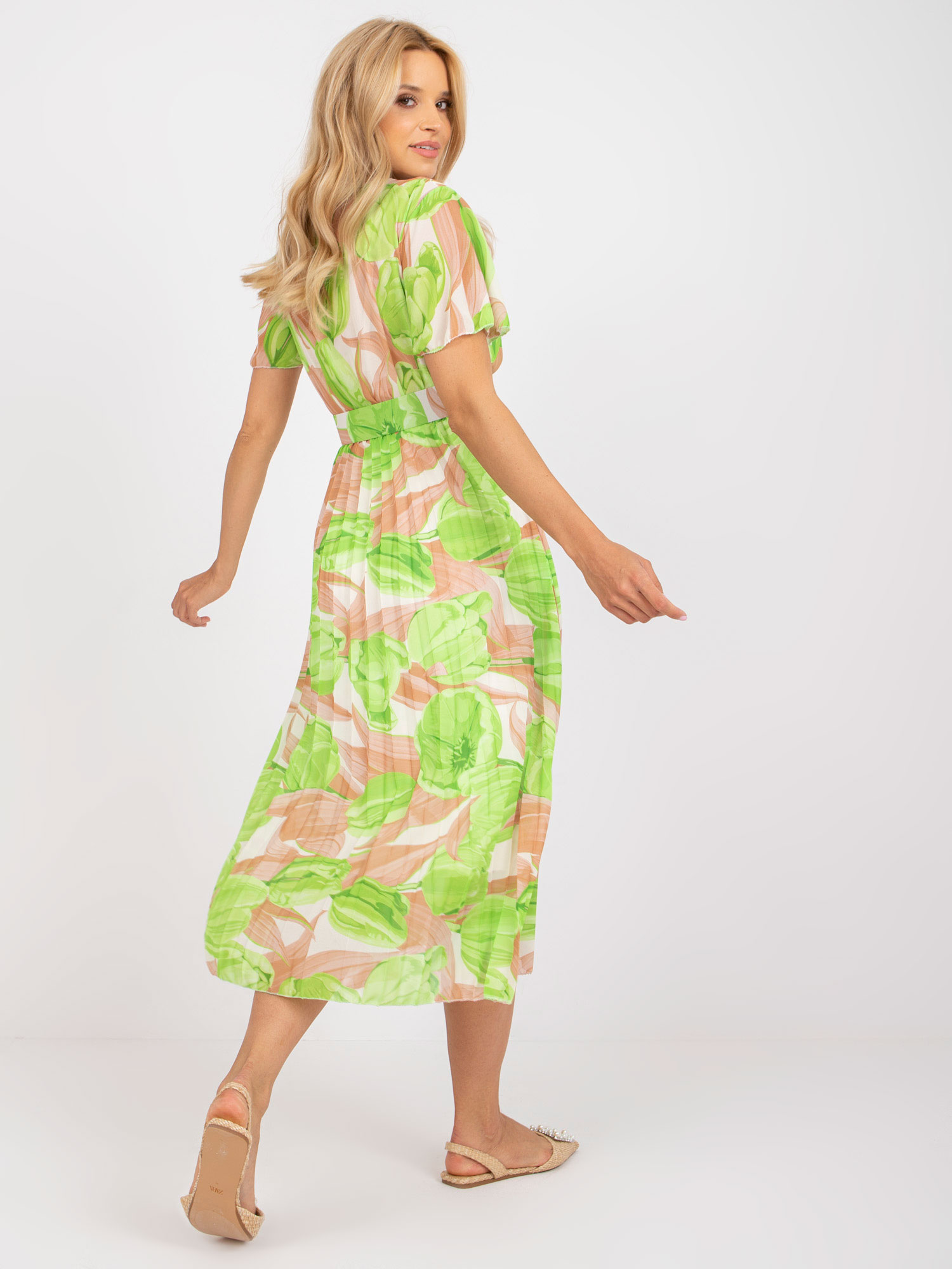 Italy Moda Dress-DHJ-SK-11331-2.32-light green