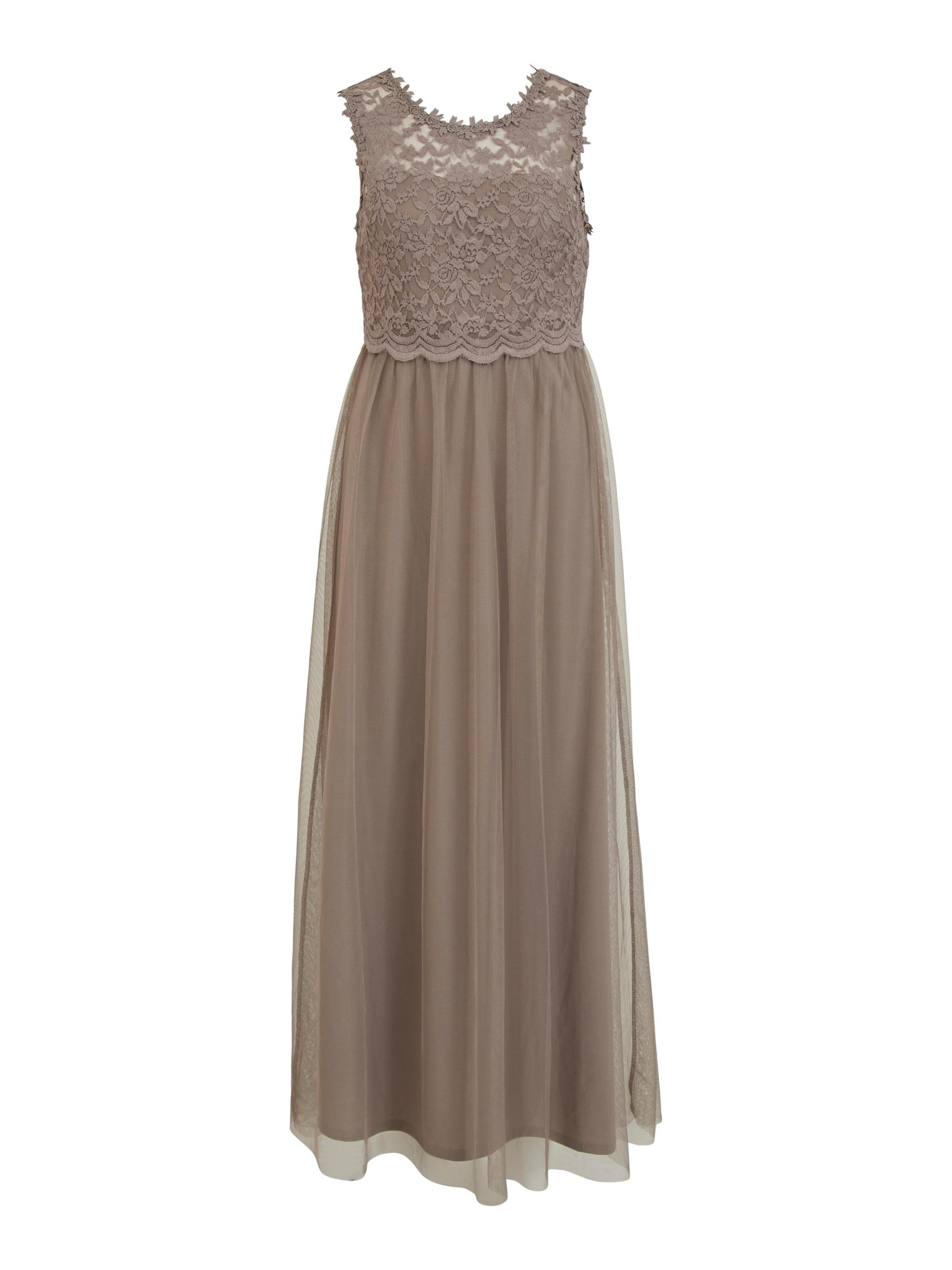 VILA Večerna obleka 'VILynnea' temno siva