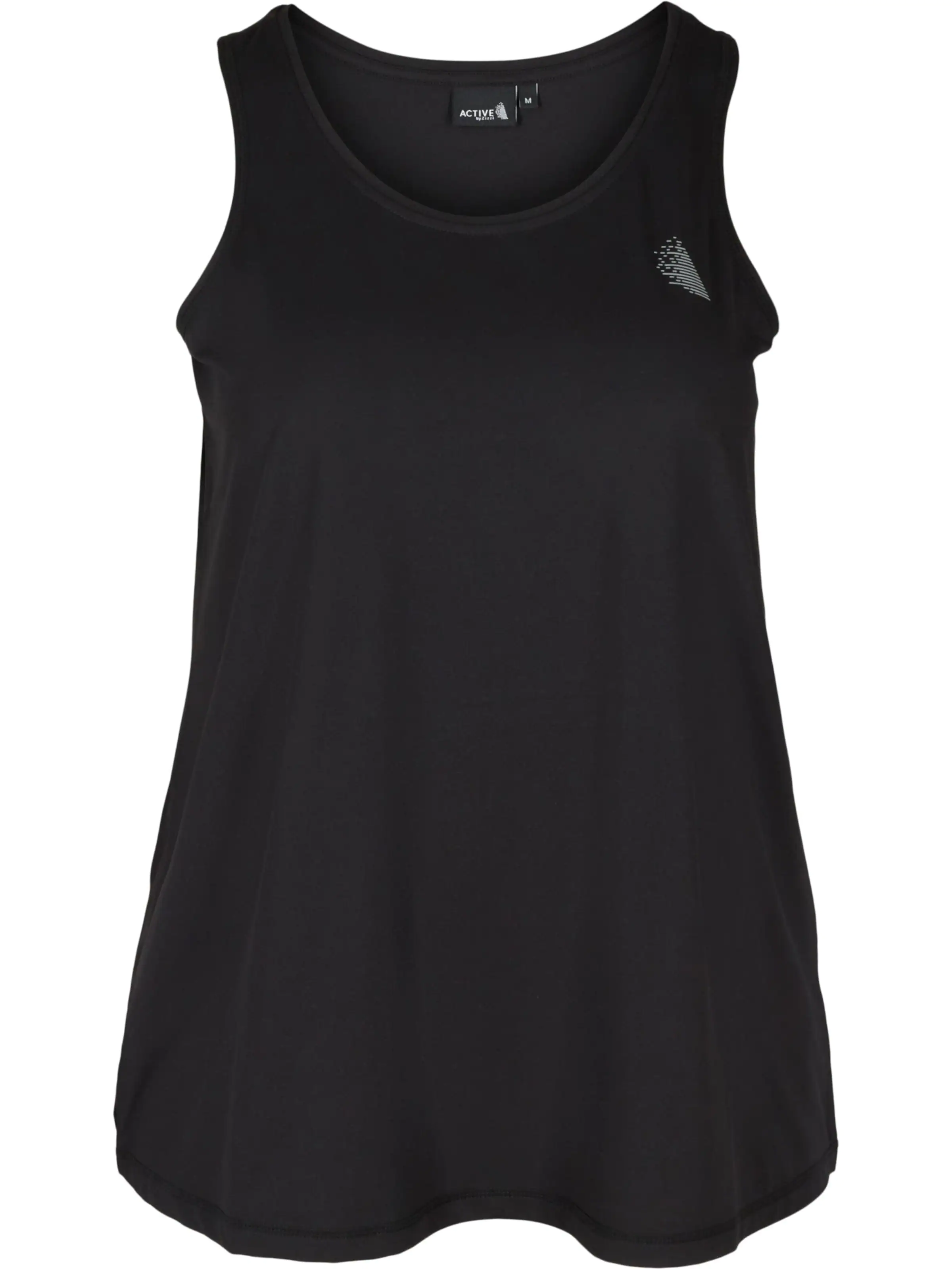 Active by Zizzi Športni top črna / bela