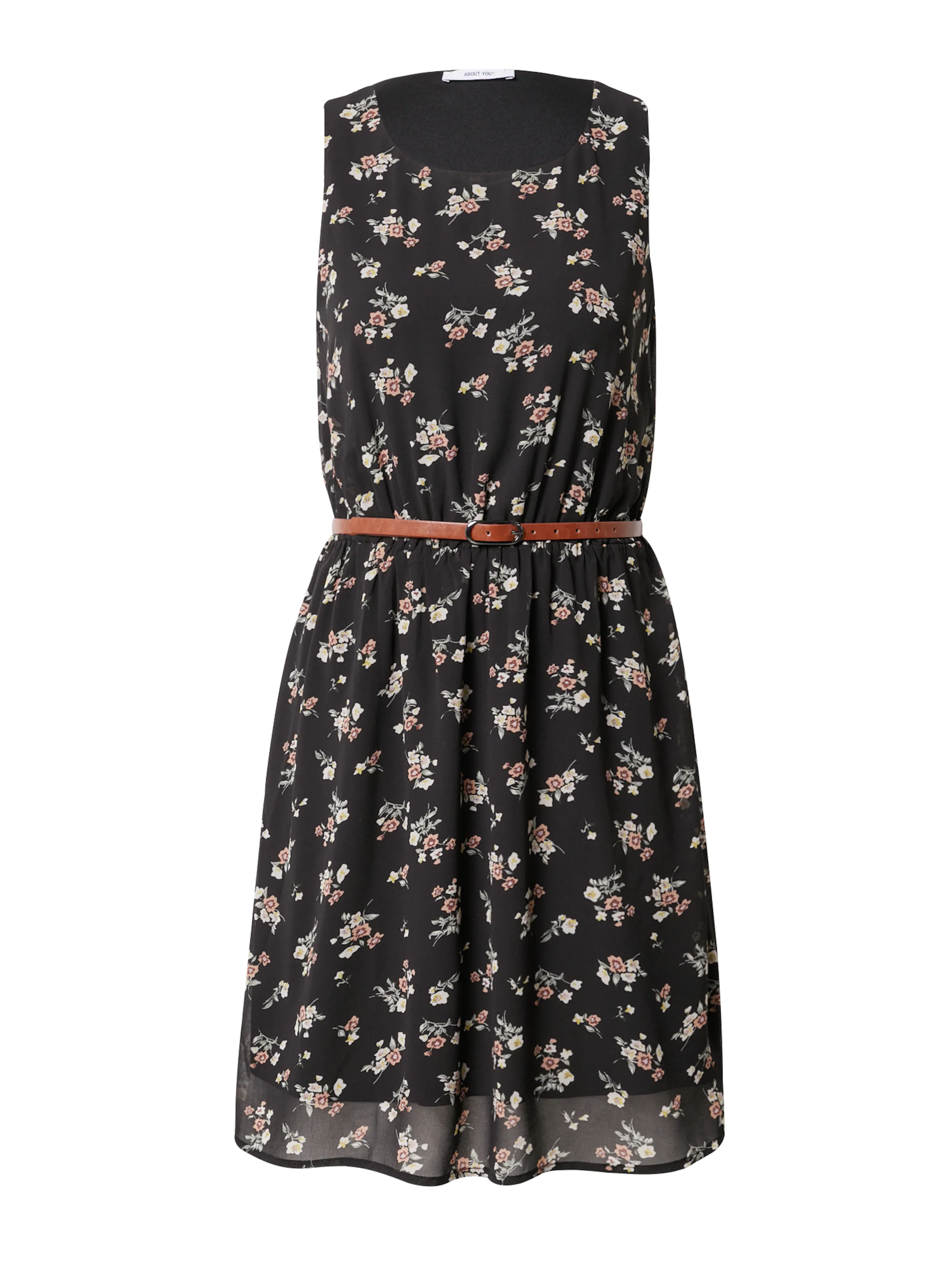 ABOUT YOU Obleka mešane barve / črna