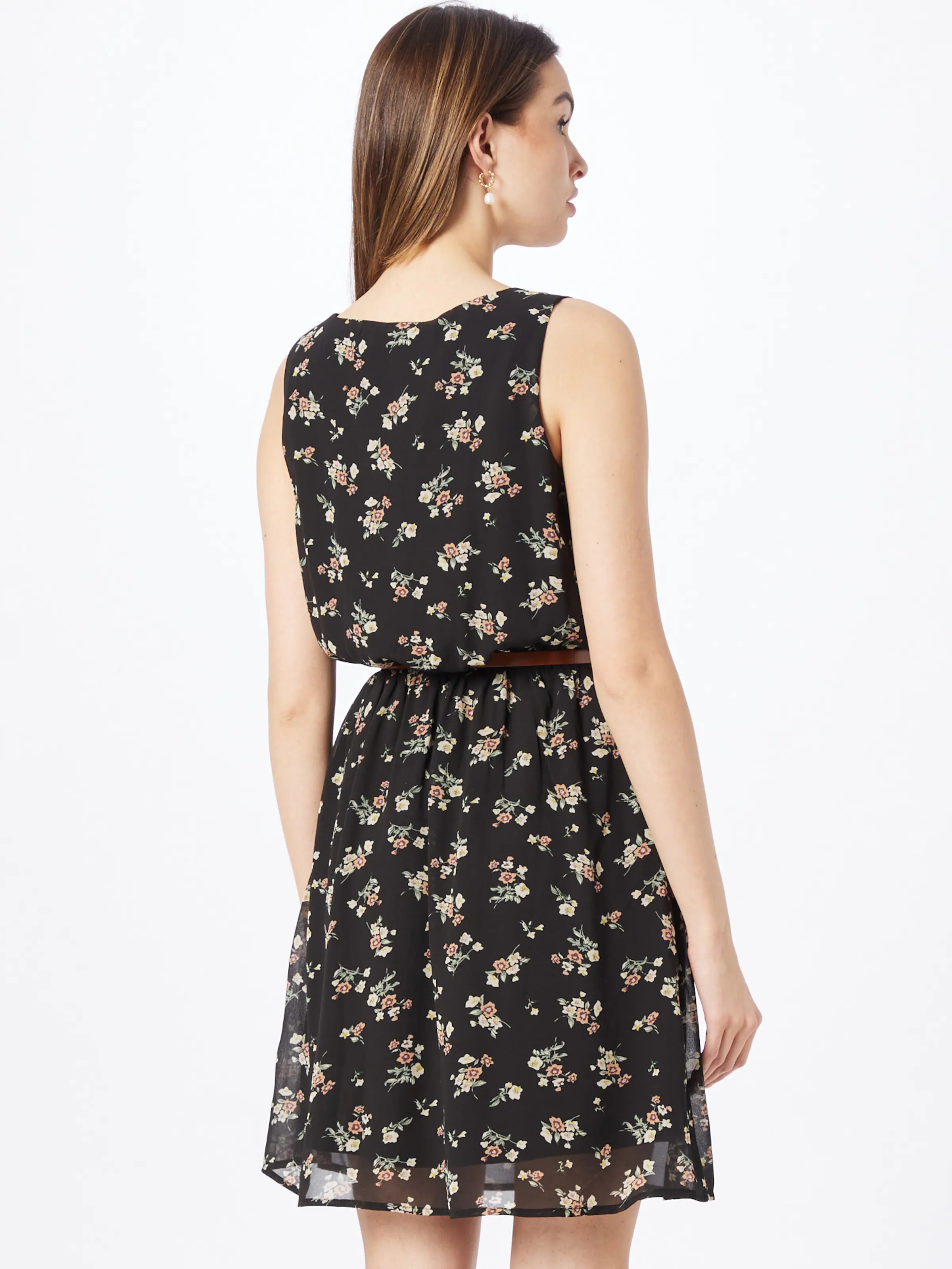 ABOUT YOU Obleka mešane barve / črna