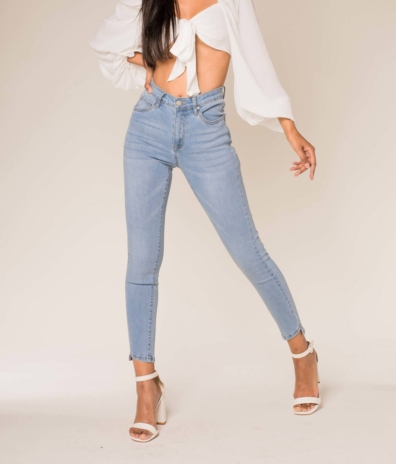 Superfashion Ženske jeans hlače P158-6