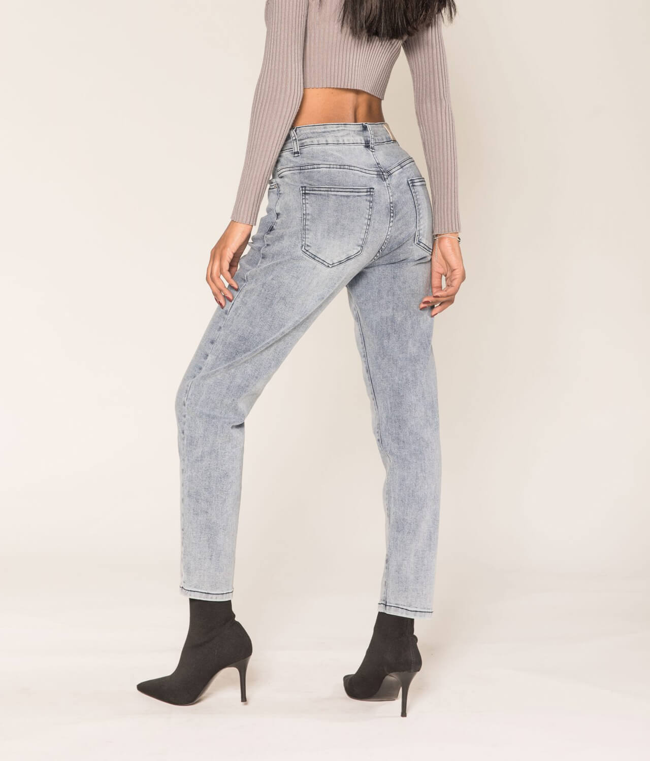 Superfashion Ženske jeans hlače boyfriend Q1806-8
