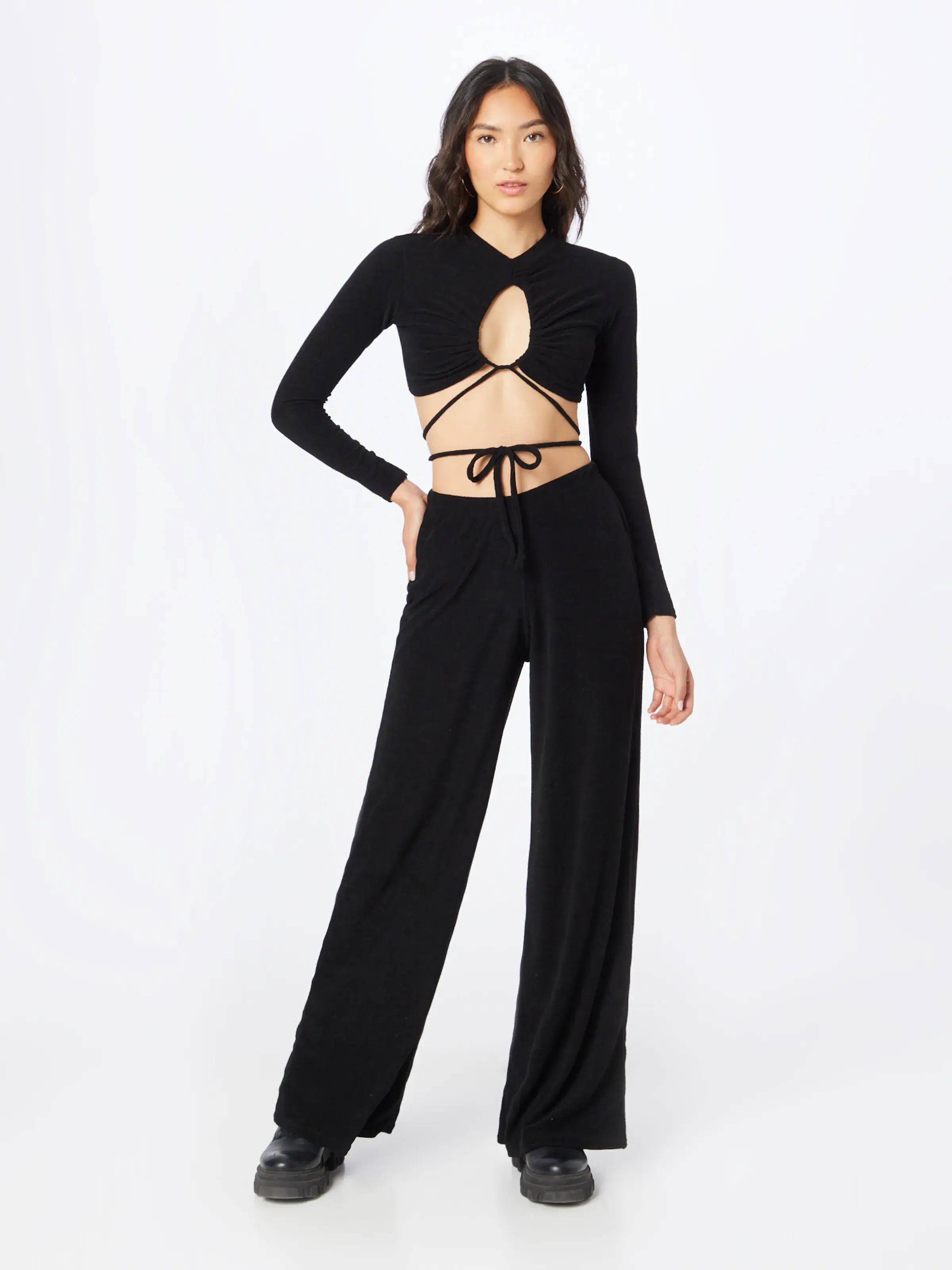 Misspap Hlače črna