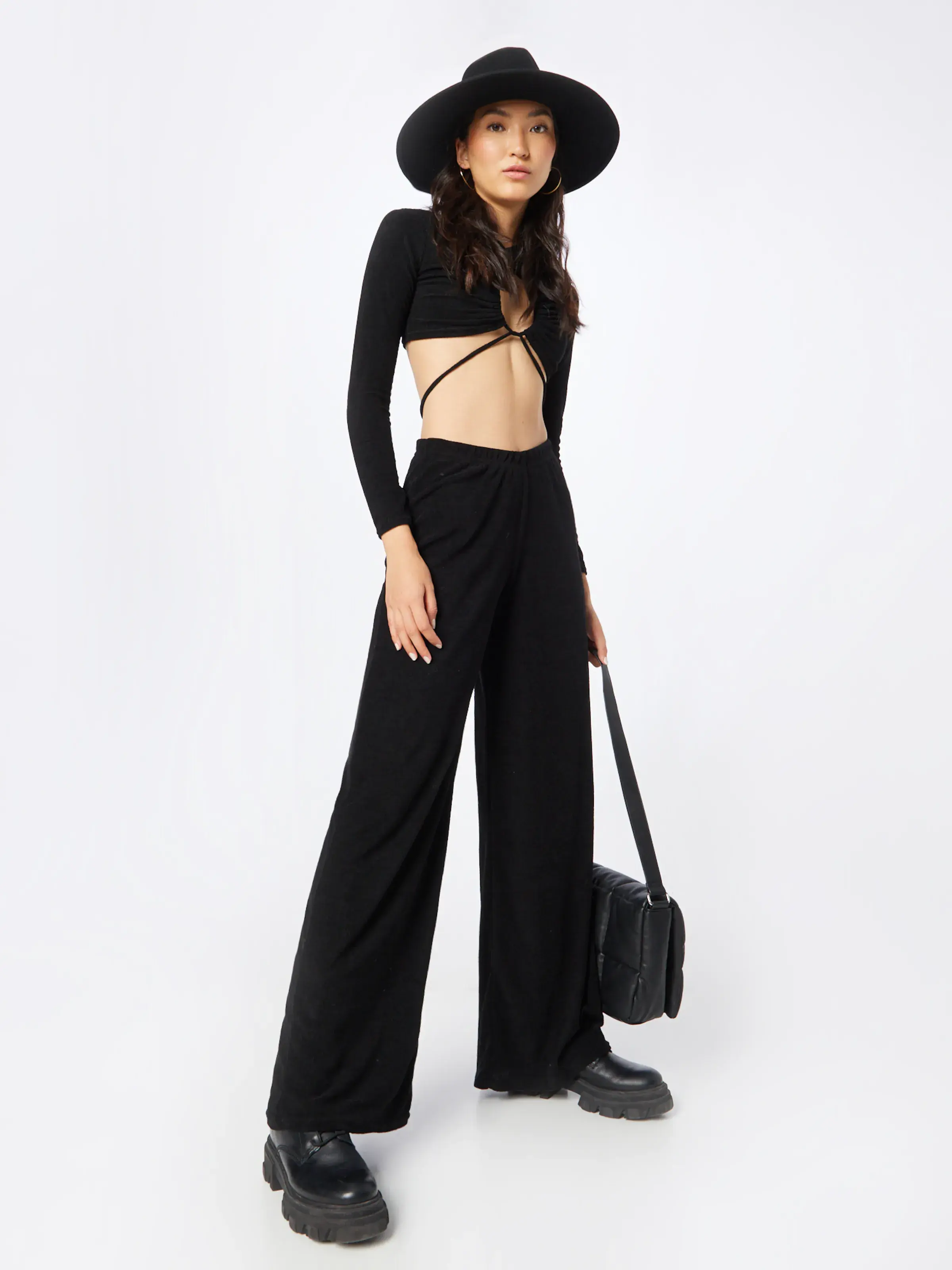 Misspap Hlače črna