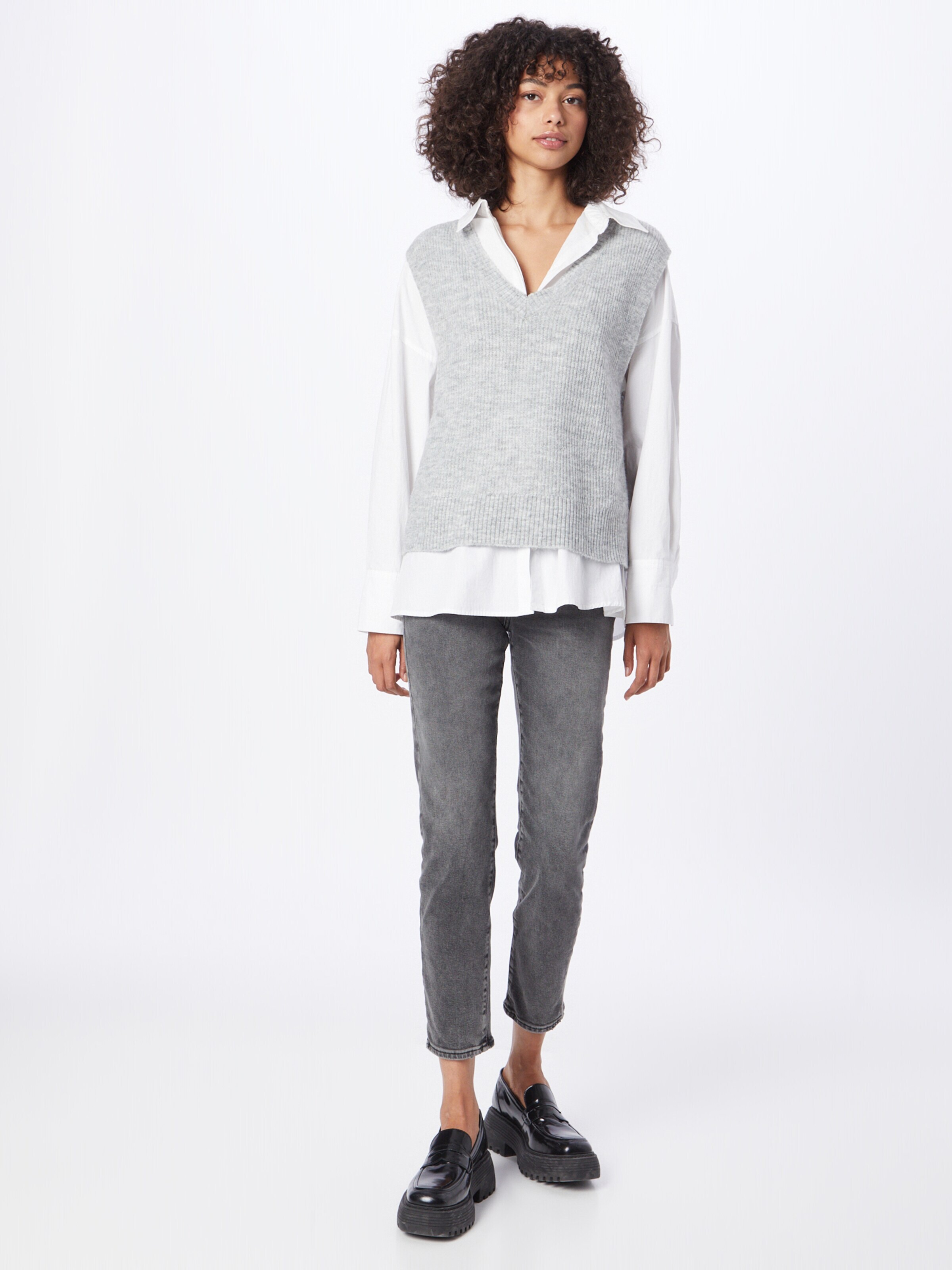 ONLY Kavbojke siv denim