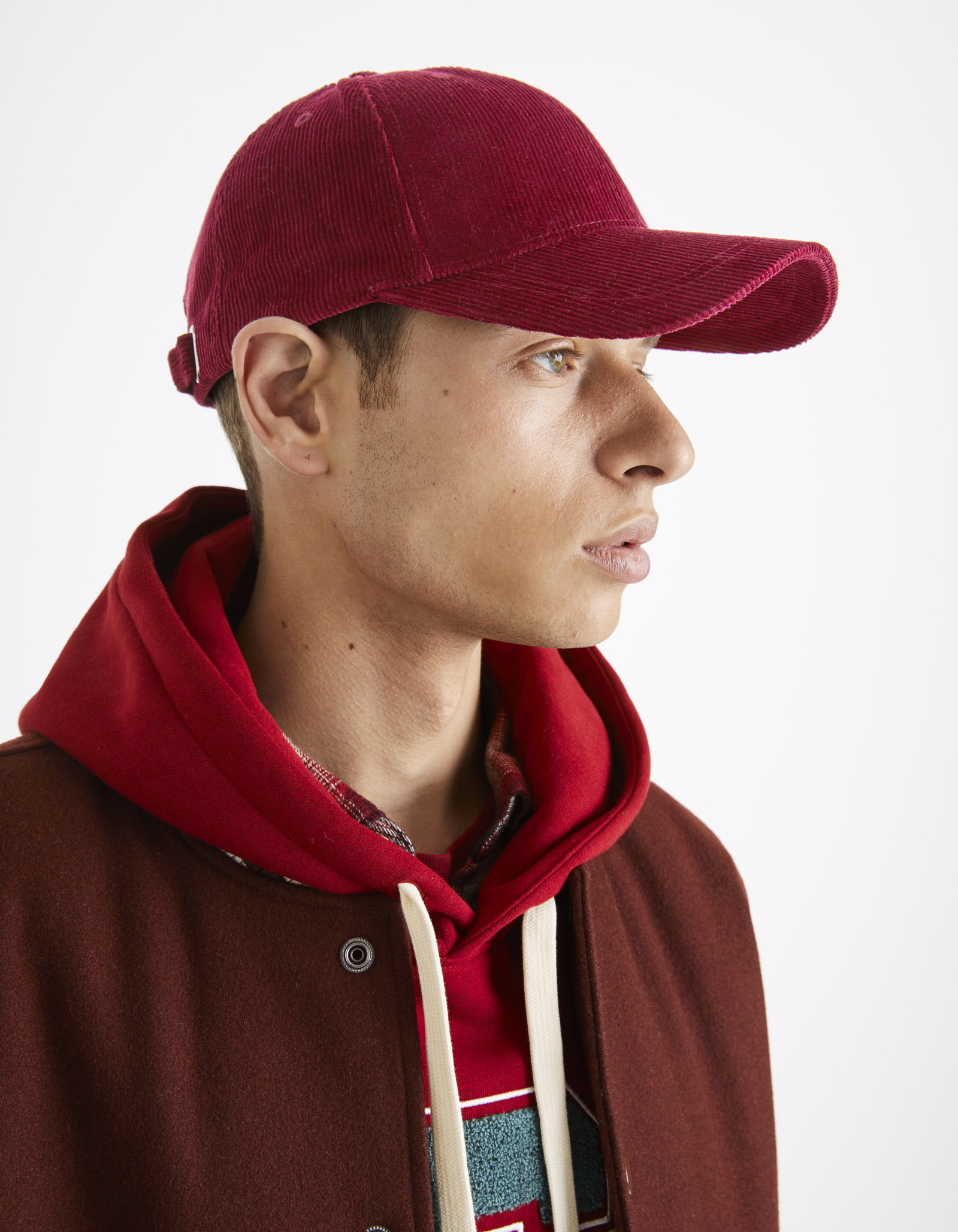Celio Corduroy Cordcord Cap - Mens