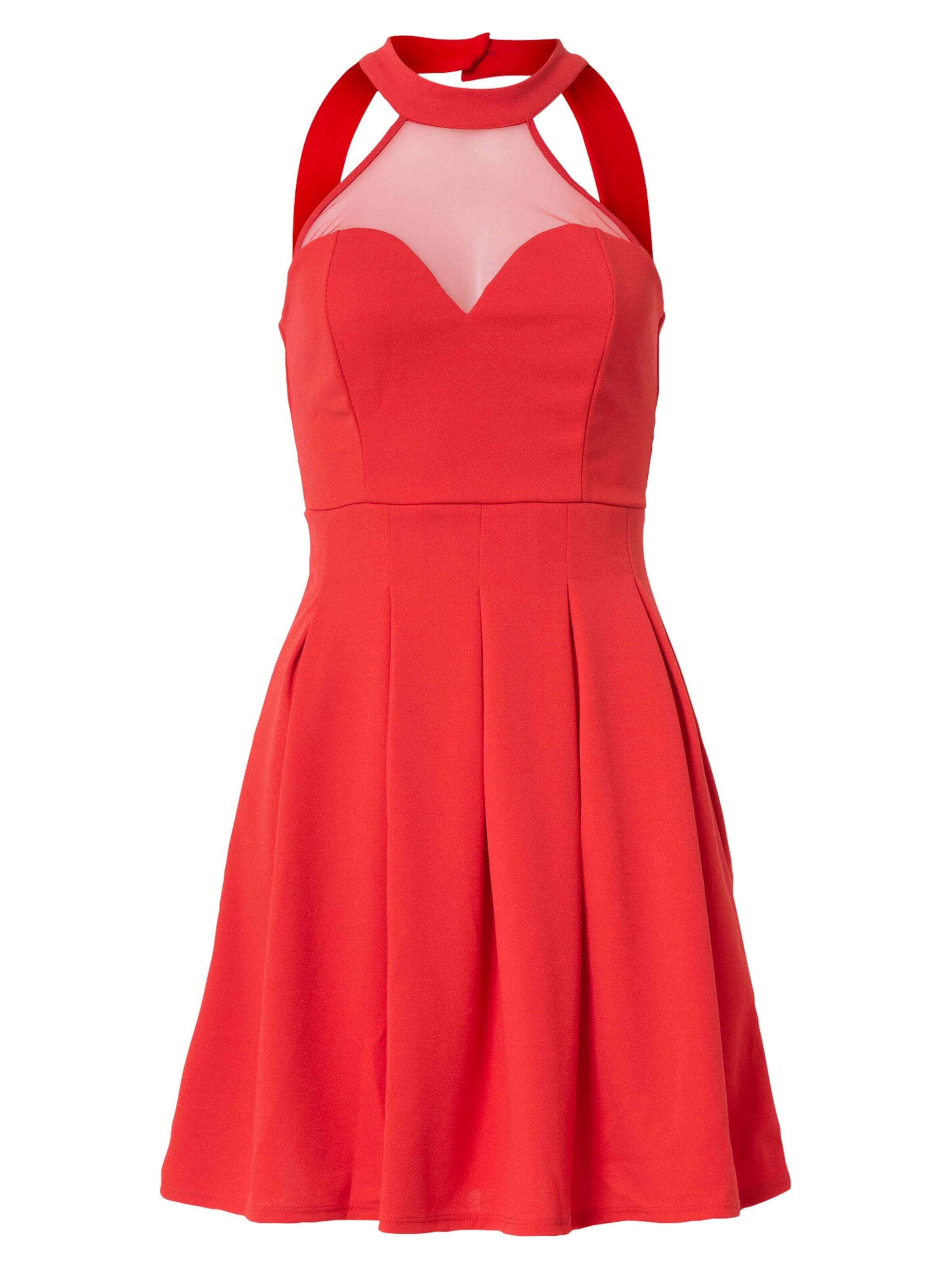 WAL G. Obleka 'BERNICE' rdeča