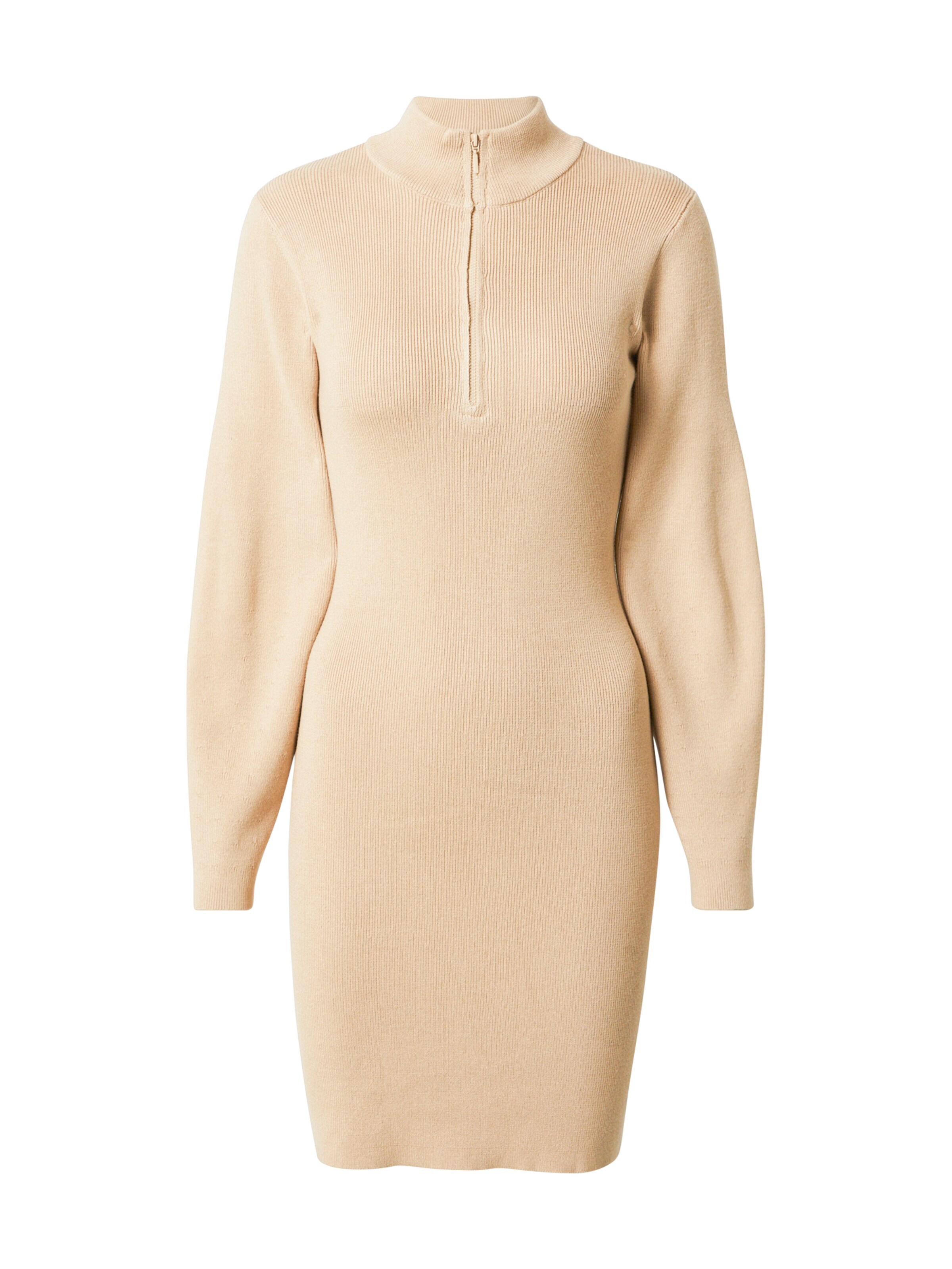 millane Pletena obleka bež