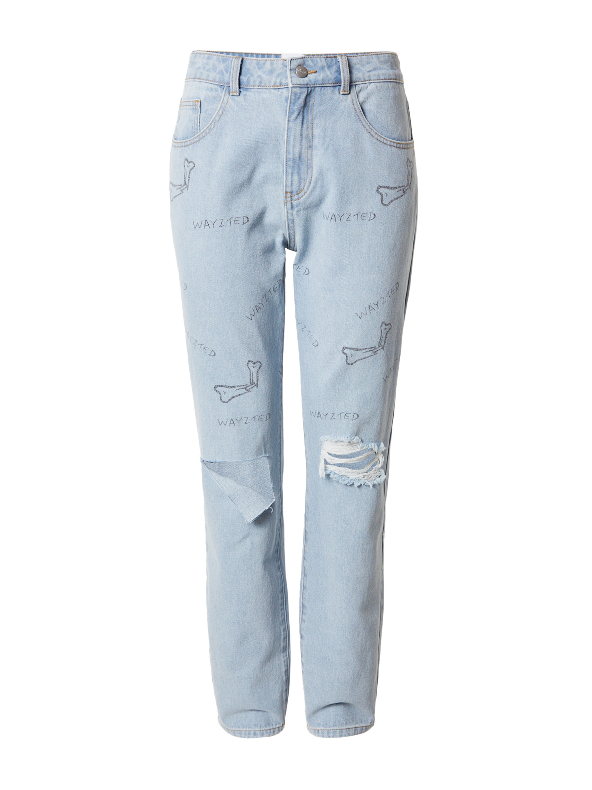 About You x Nils Kuesel Kavbojke 'Eymen' svetlo modra