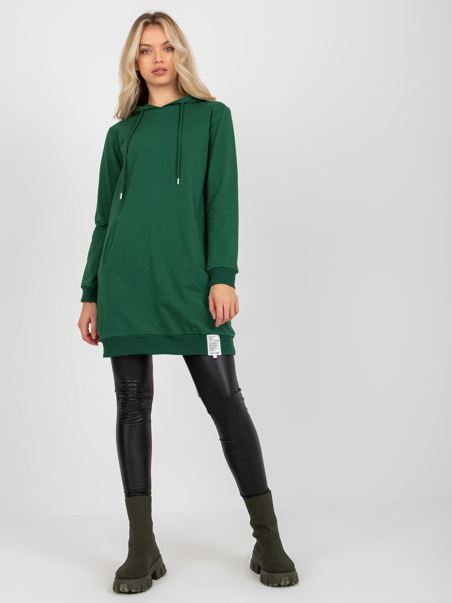 RELEVANCE Tunic-RV-TU-8356.90-dark green