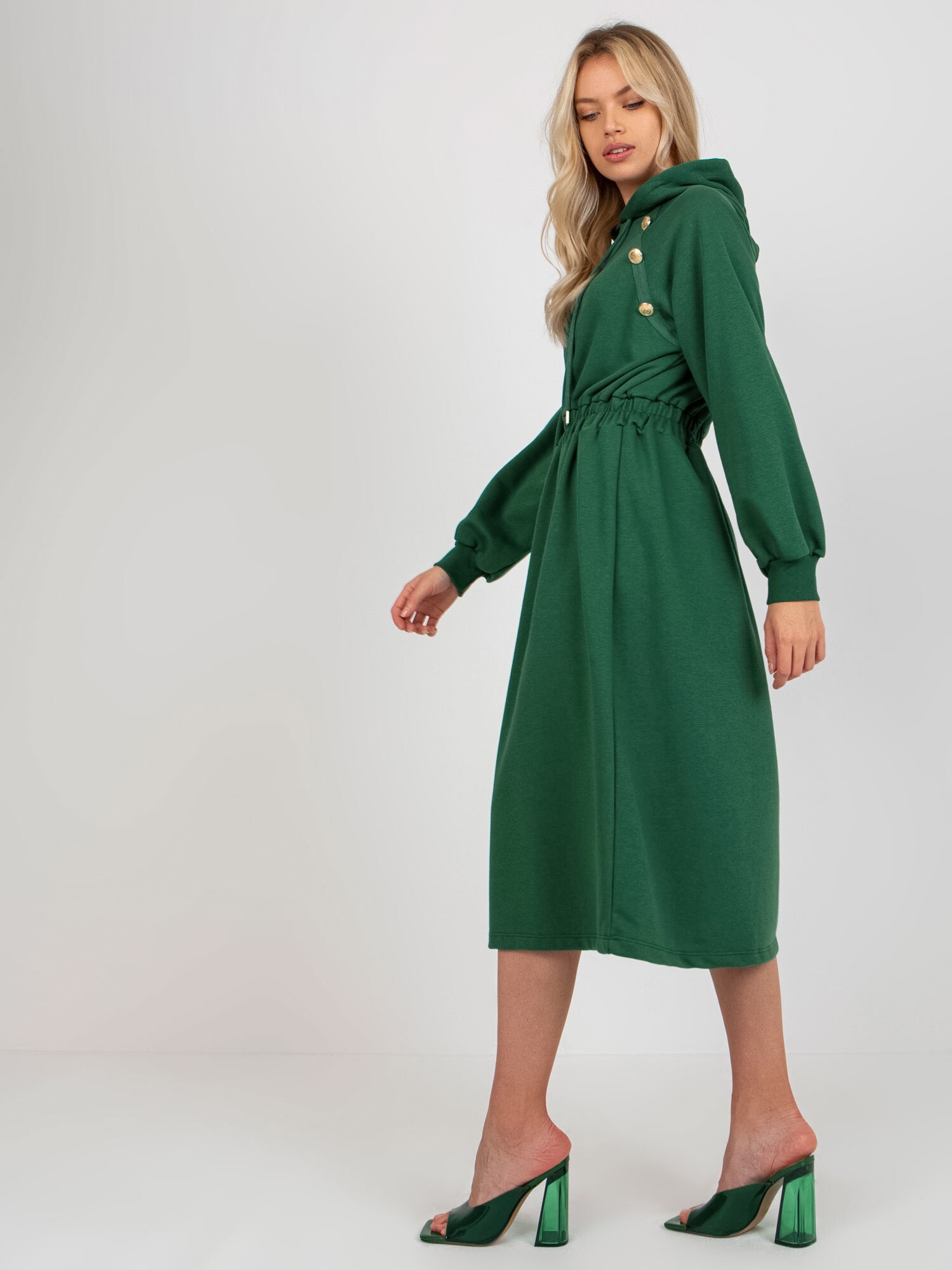 RELEVANCE Dress-RV-SK-8336.12P-dark green