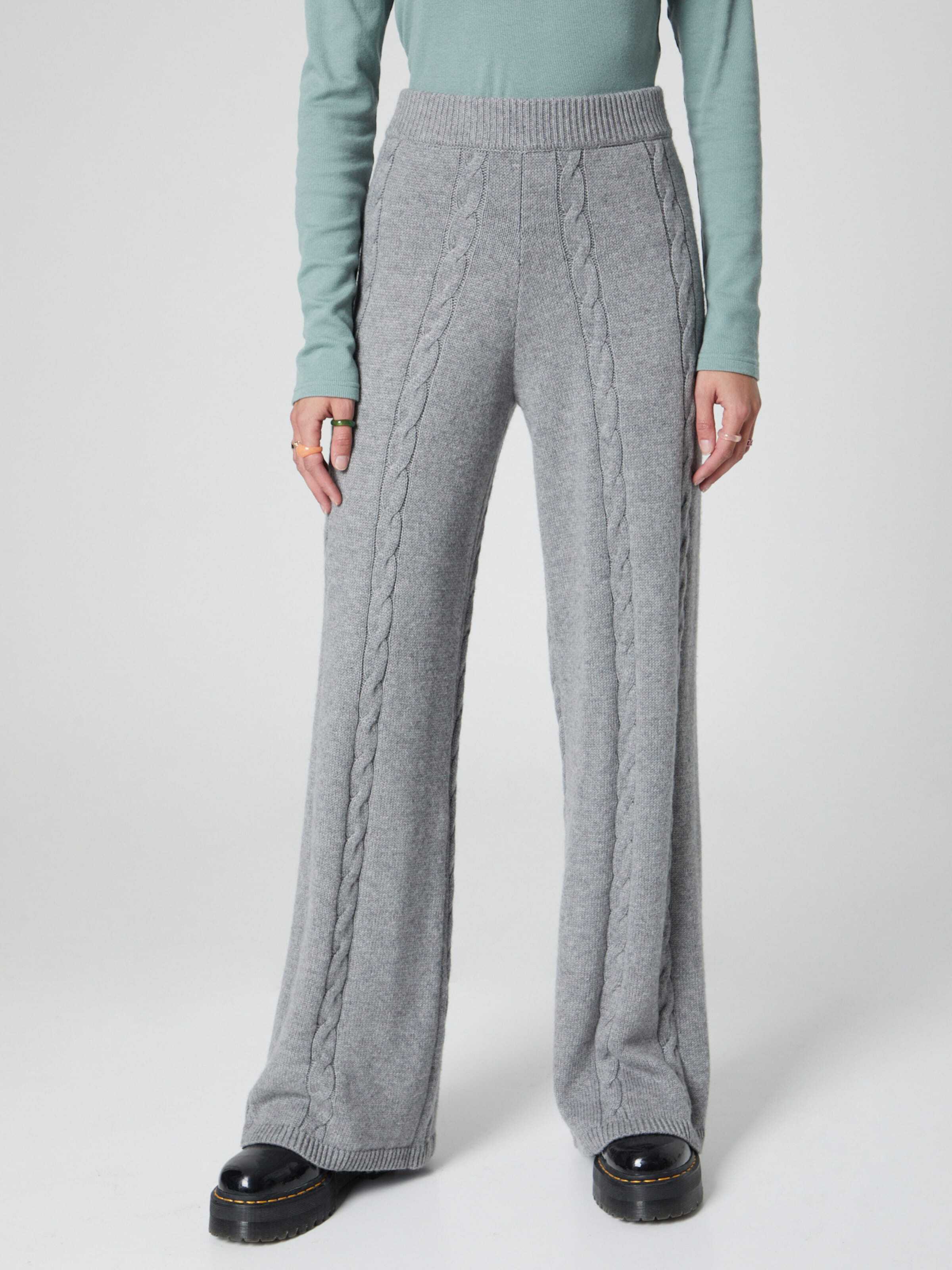 florence by mills exclusive for ABOUT YOU Hlače 'Rosa' pegasto siva