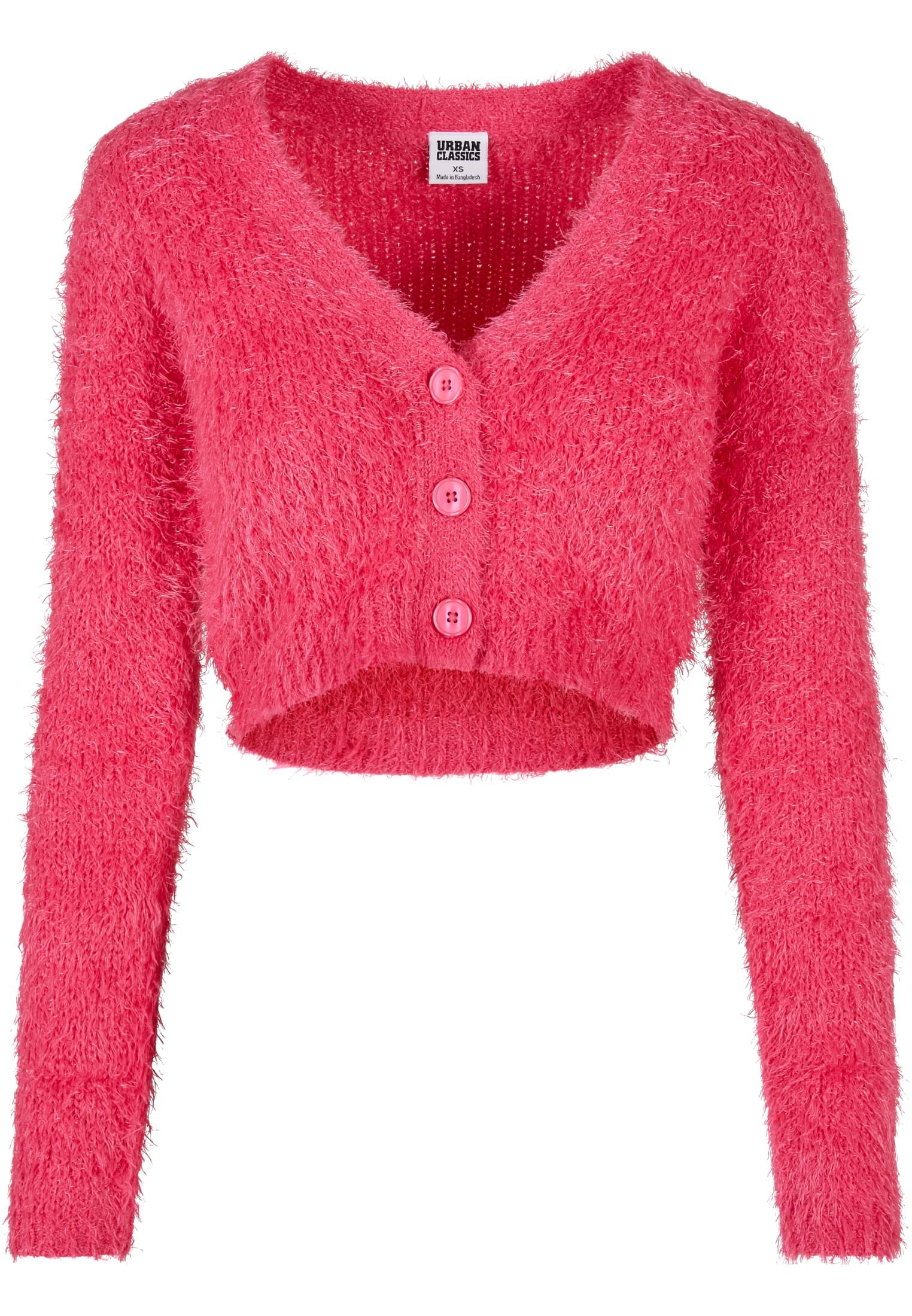 Urban Classics Women's feather sweater - pink
