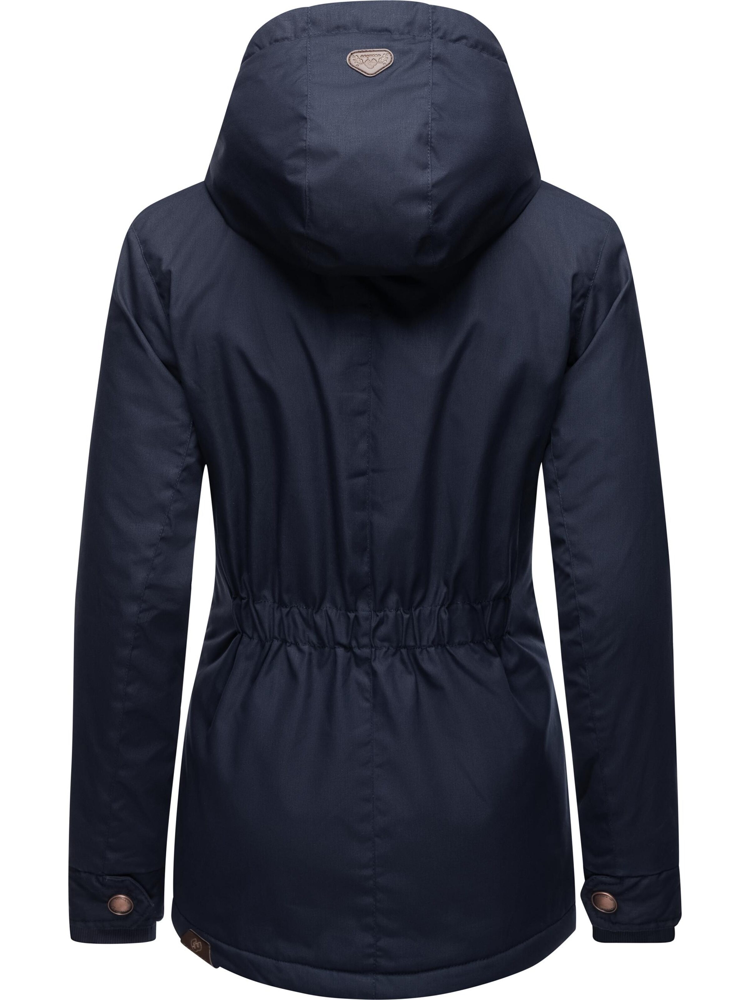 Ragwear Zimska jakna 'Monade' mornarska / rjava / off-bela