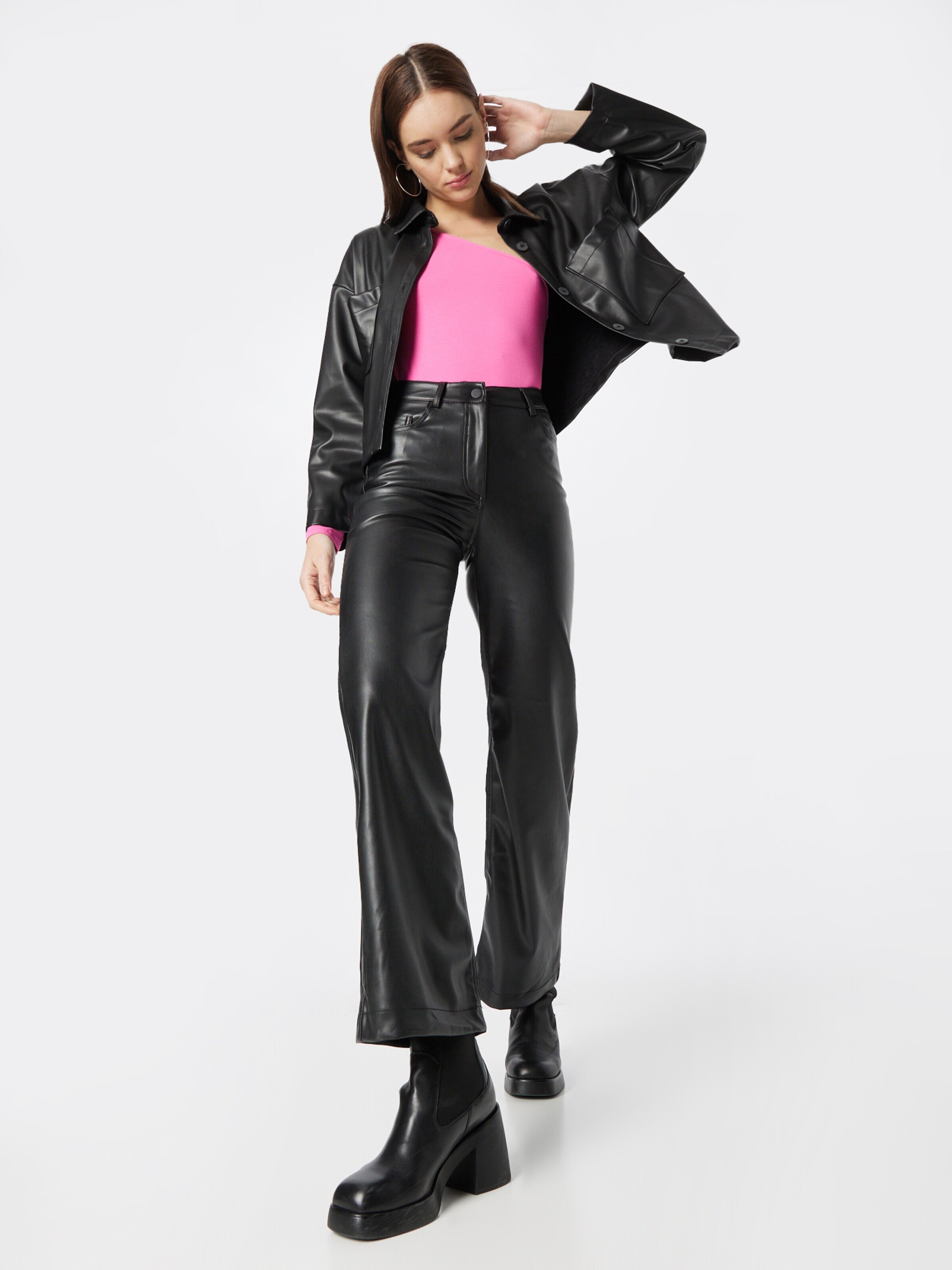 NU-IN Bodi majica svetlo roza