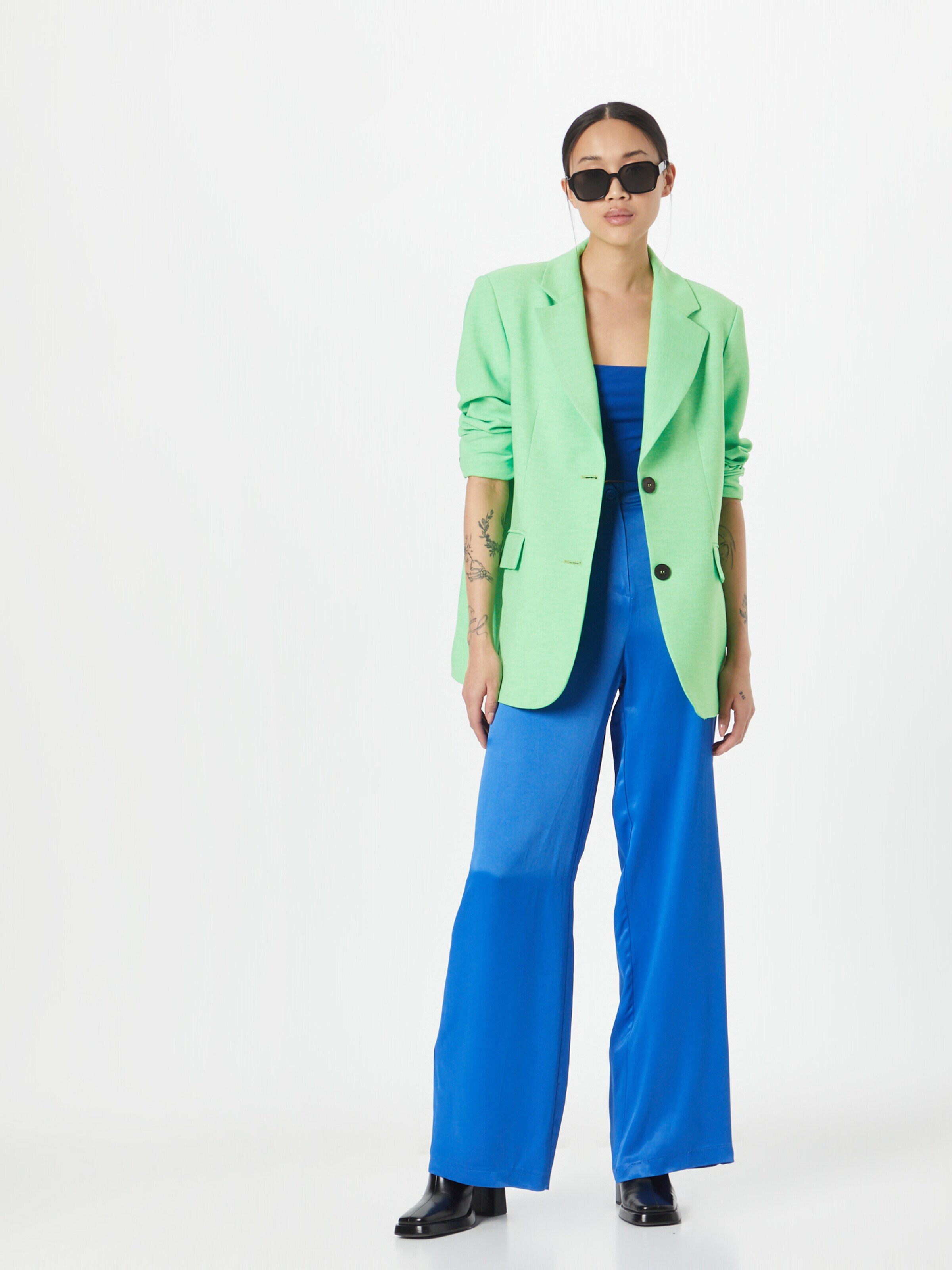 Nasty Gal Blazer 'Tracy' svetlo zelena