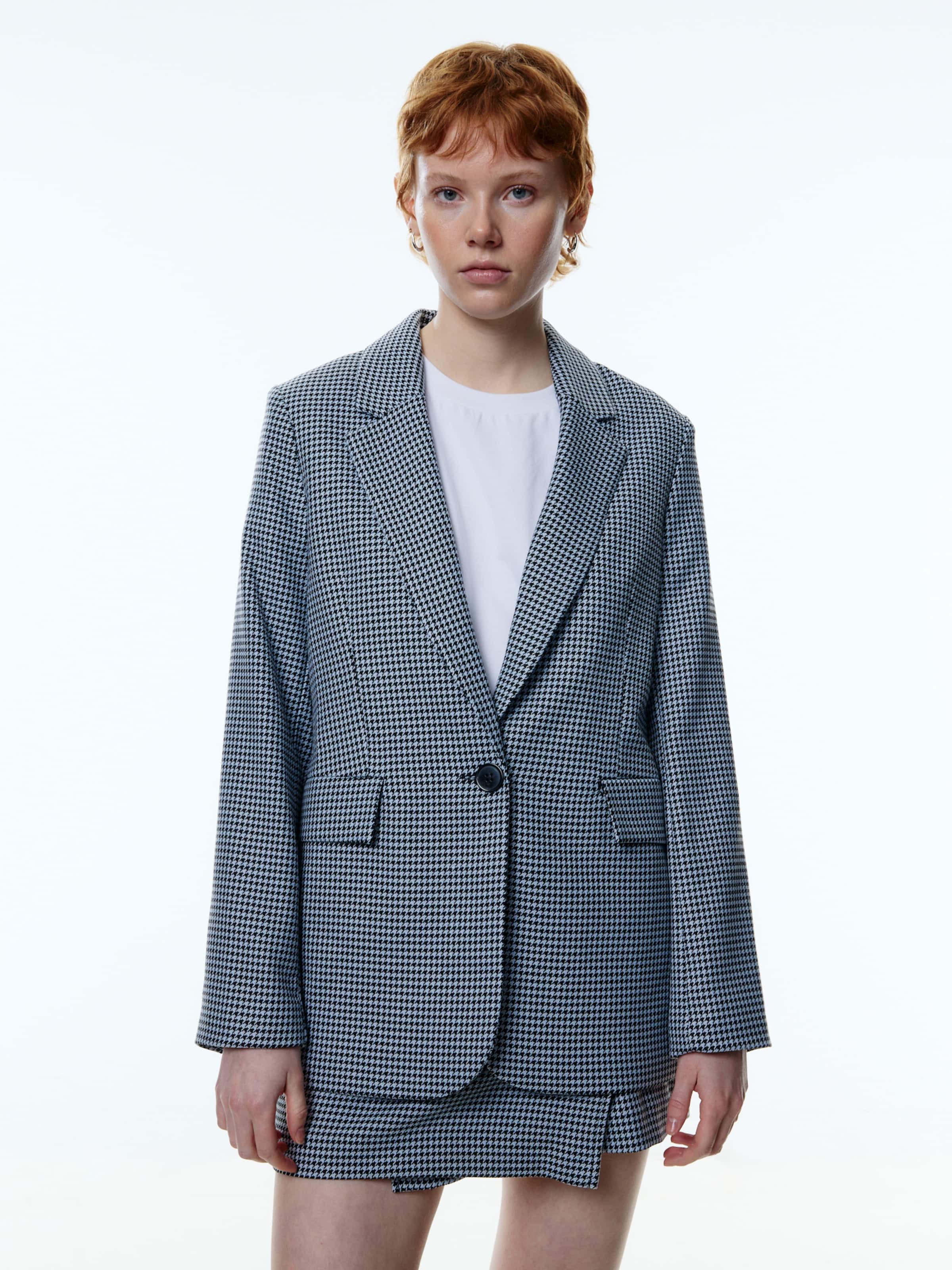 EDITED Blazer 'Maira' modra / črna