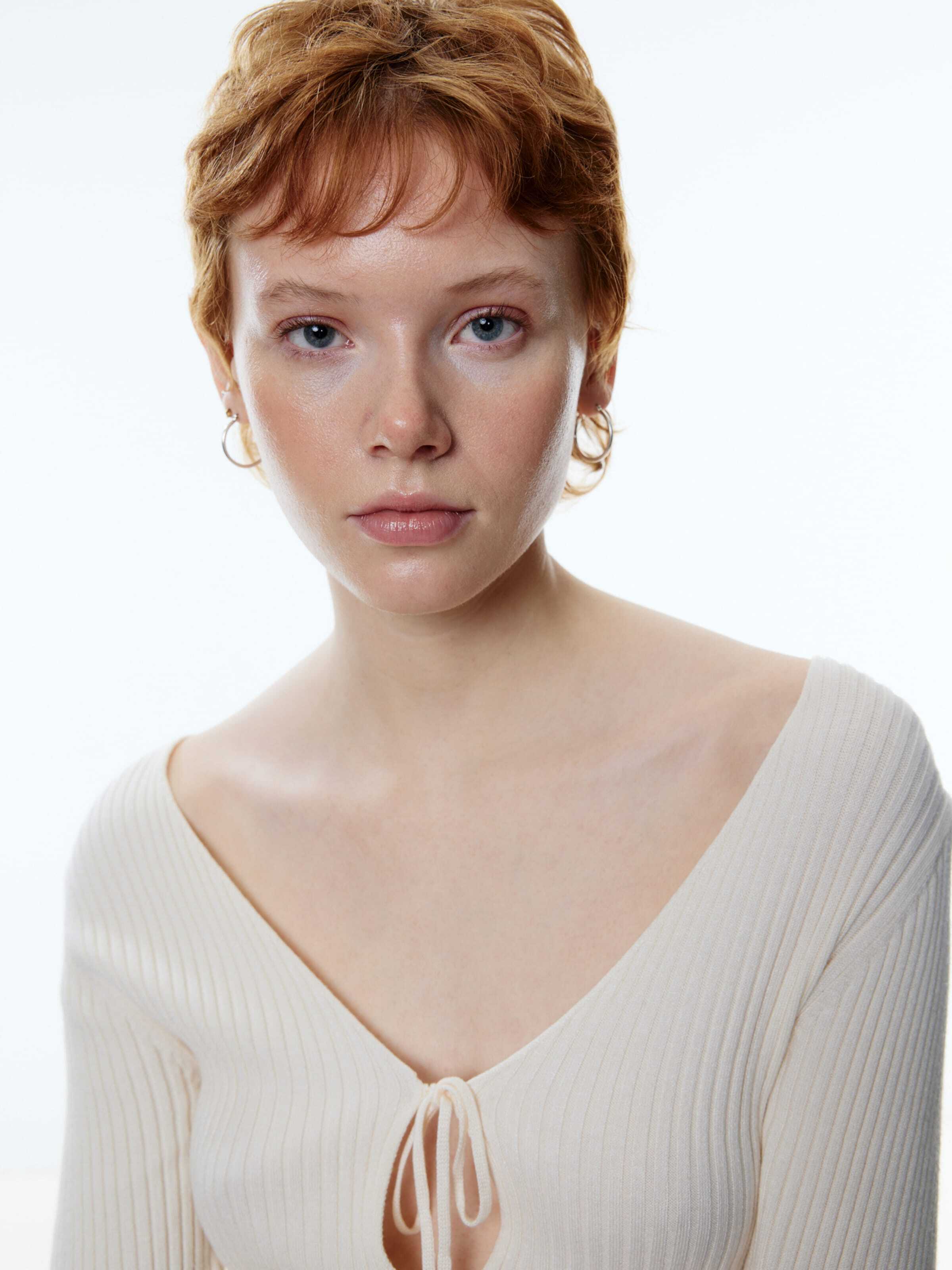 EDITED Obleka 'Sidonia' kremna