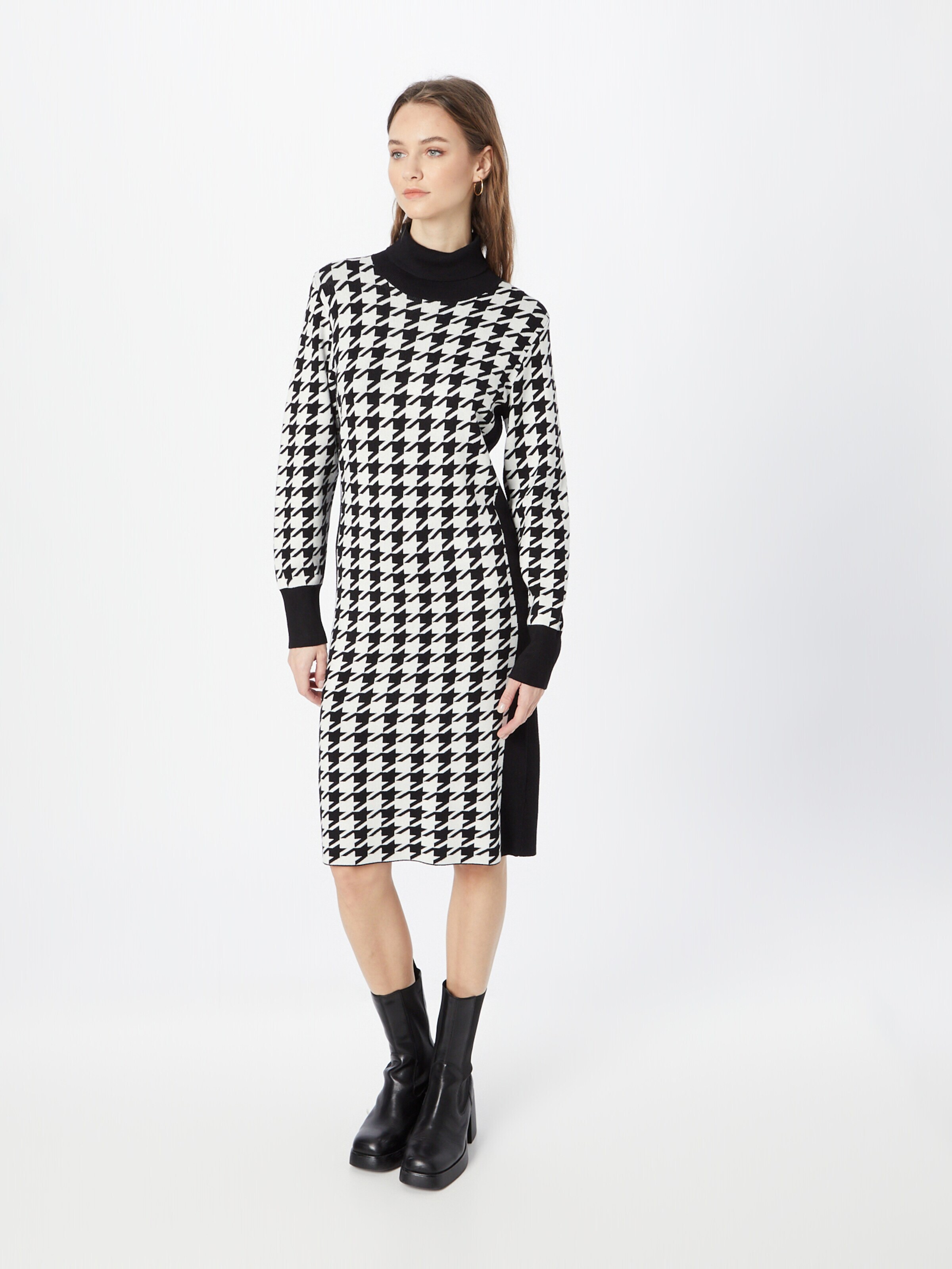 Wallis Obleka črna / bela