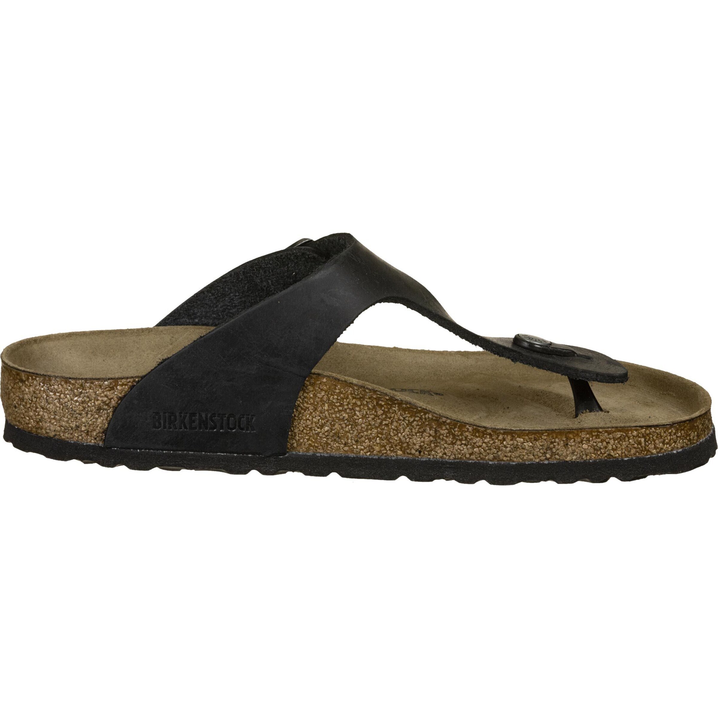 BIRKENSTOCK Japonke 'Gizeh' črna