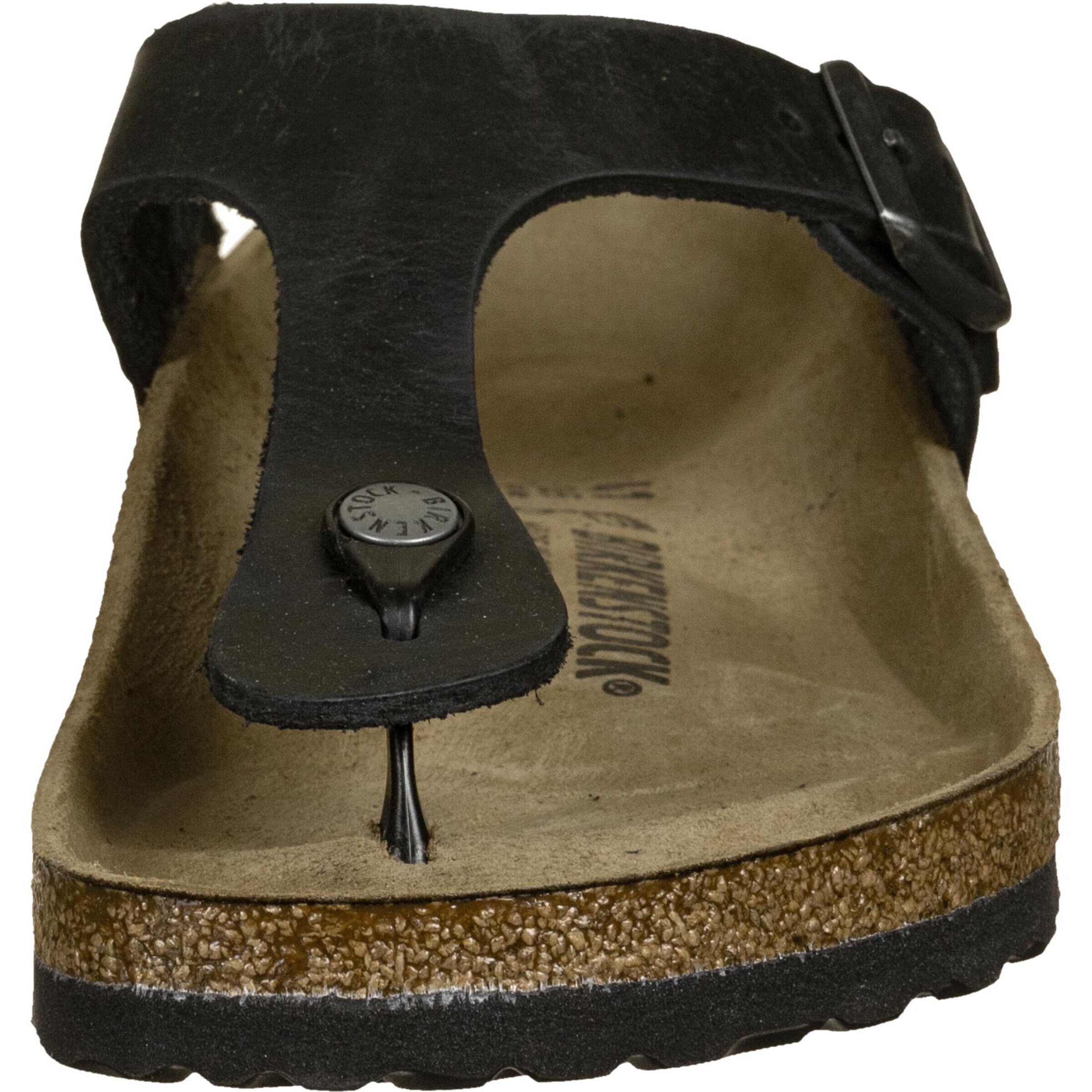 BIRKENSTOCK Japonke 'Gizeh' črna
