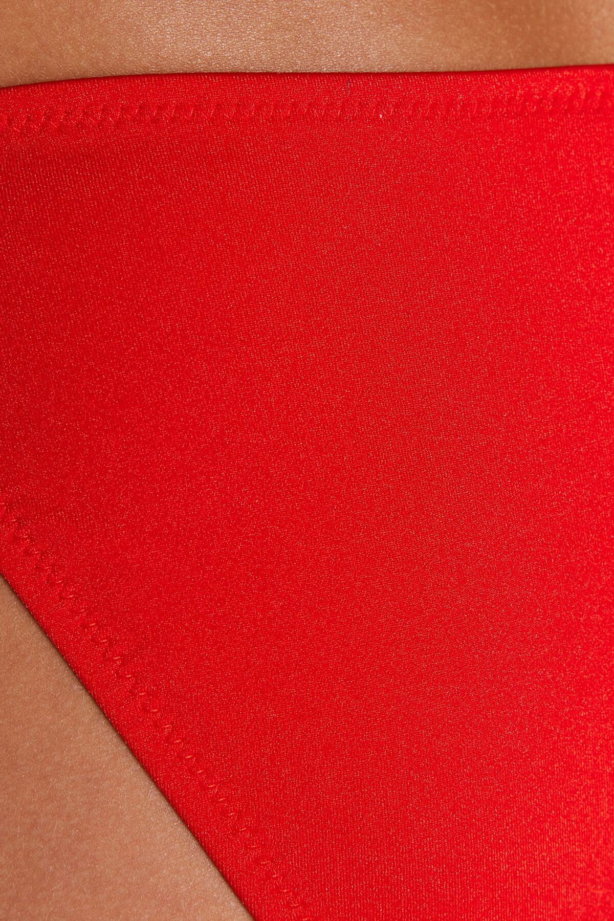 Bikini spodnji del Trendyol TBESS22BA0077/Red