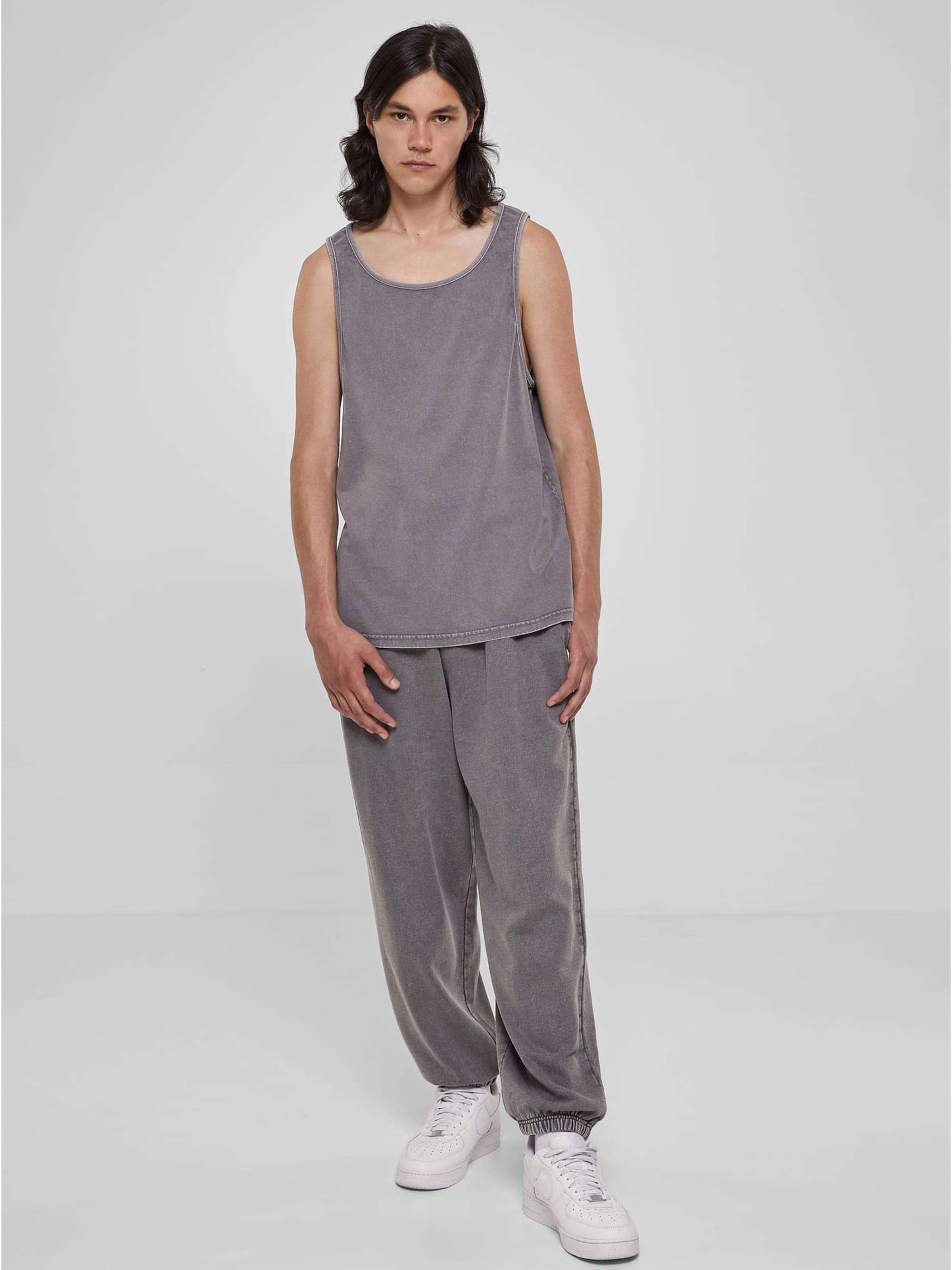 Urban Classics Majica bazaltno siva