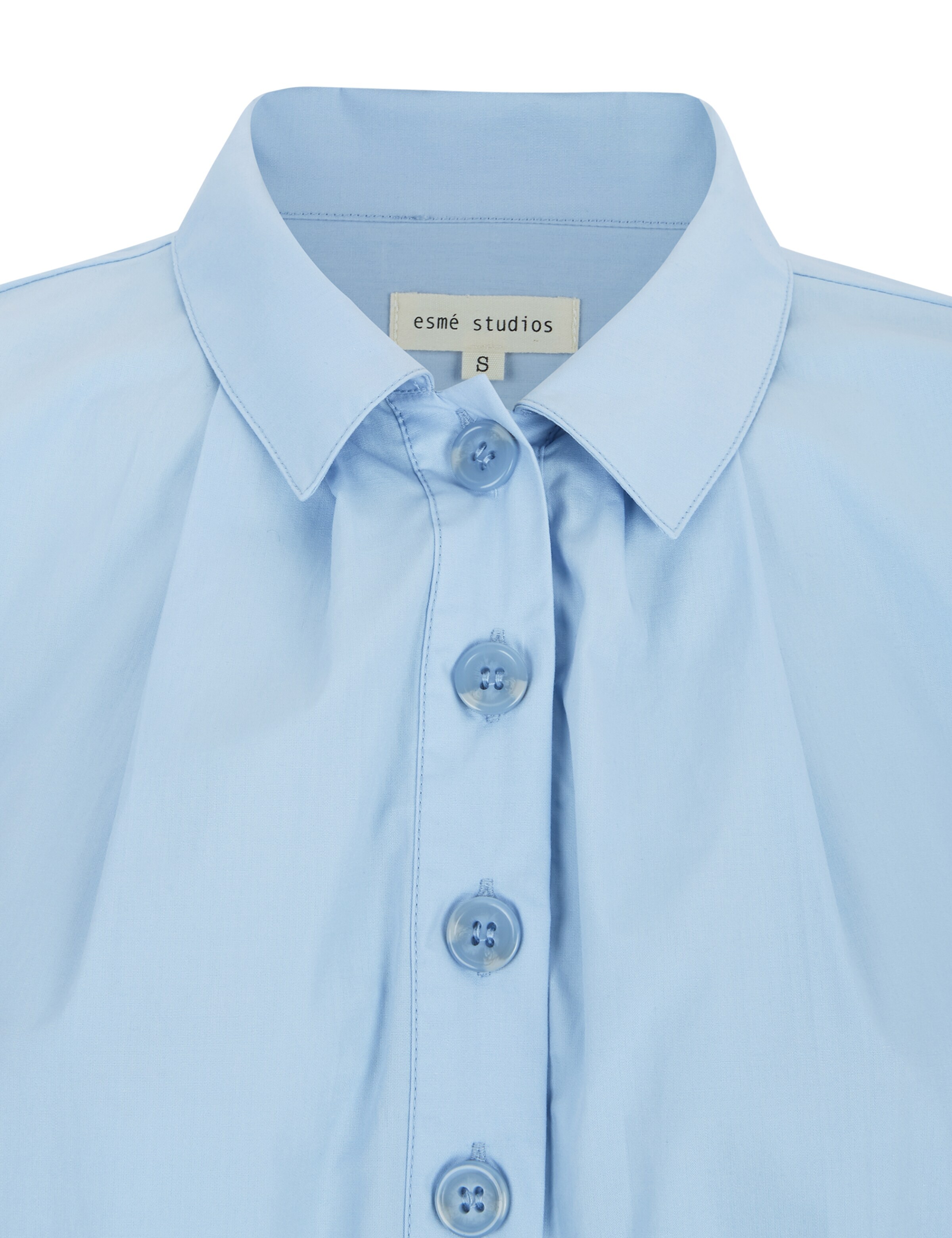 Esmé Studios Dolga srajca 'Christel' svetlo modra