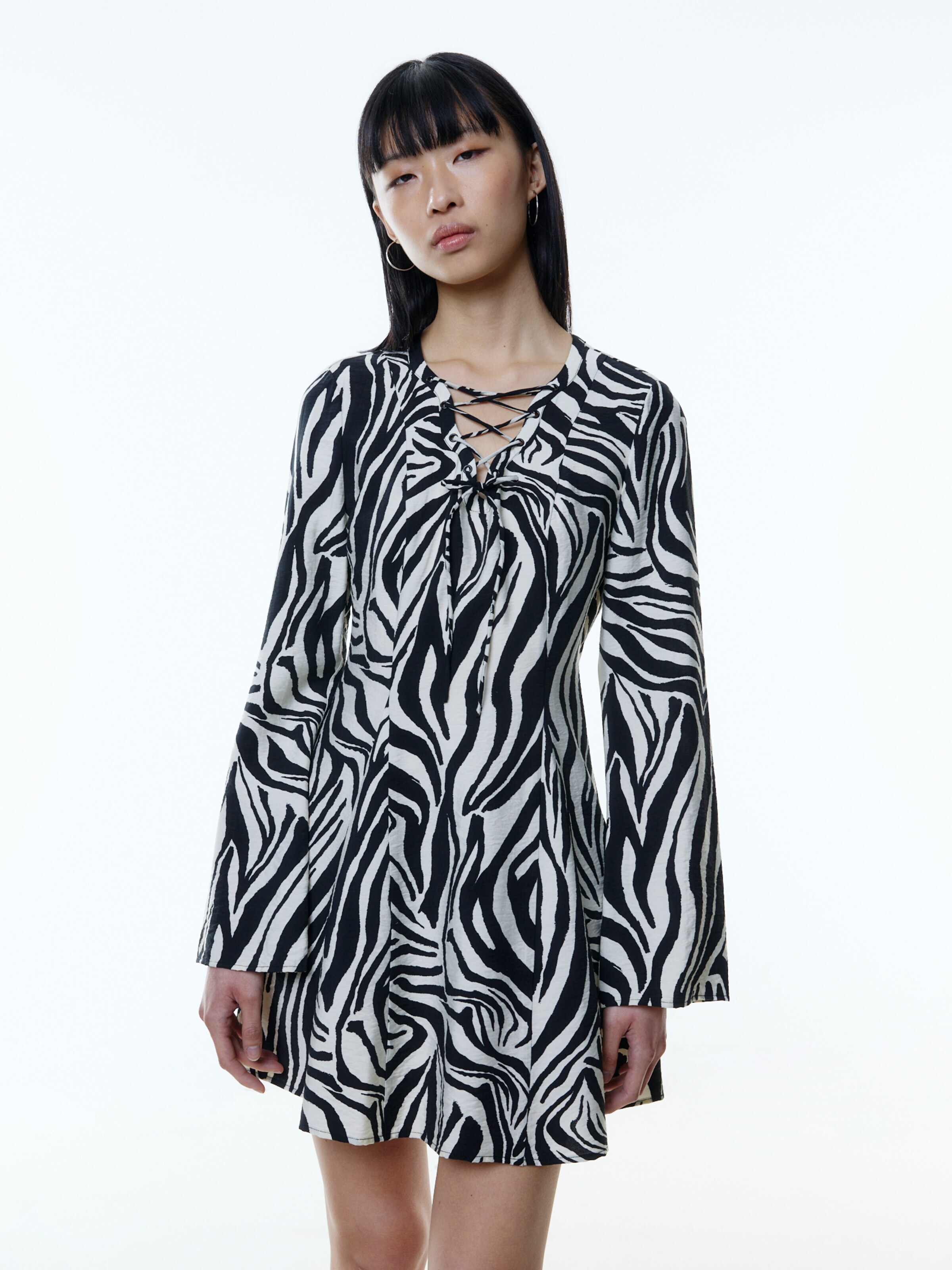 EDITED Obleka 'Prudence' bež / črna