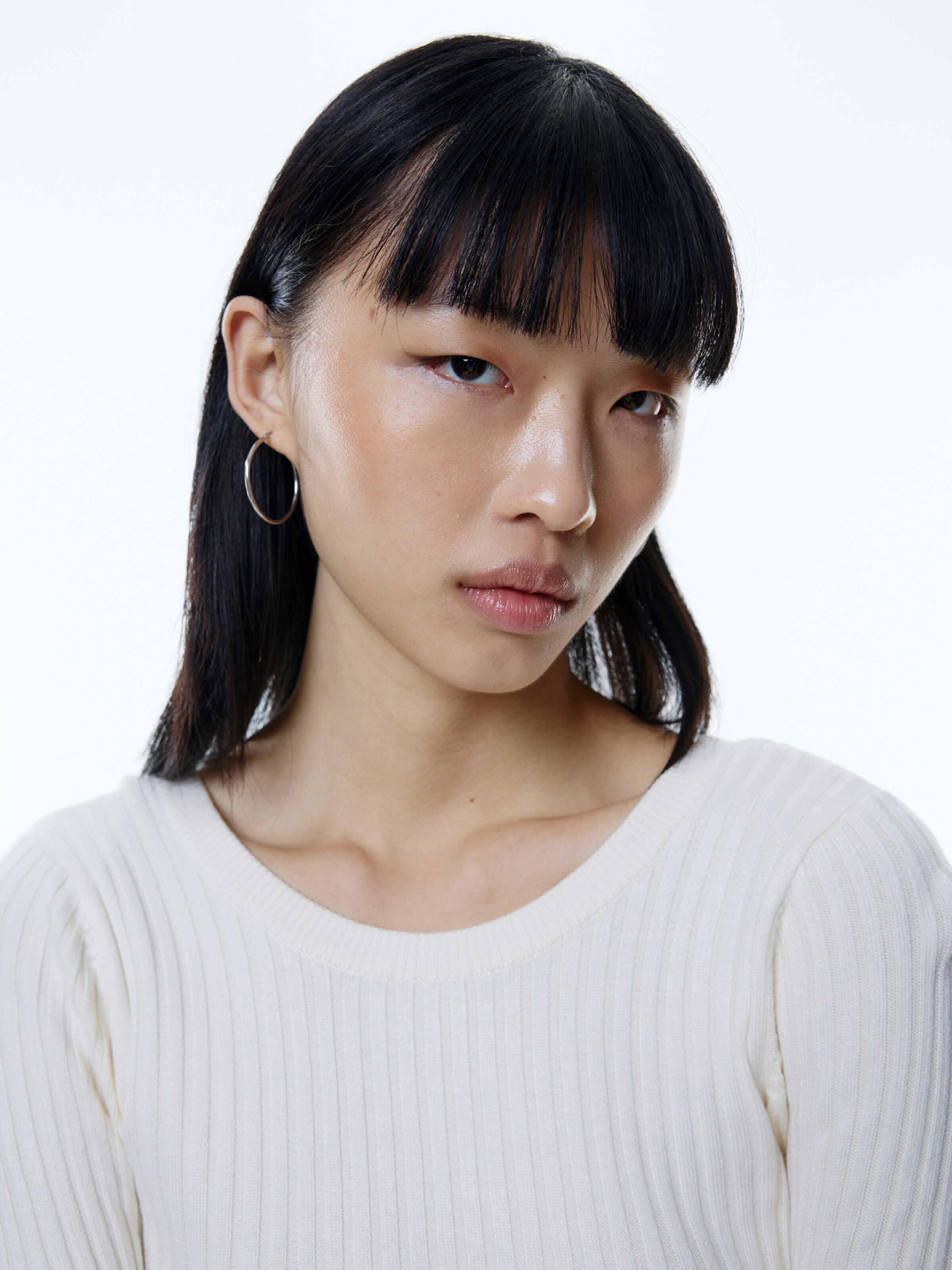 EDITED Pletena obleka 'Oline' bež