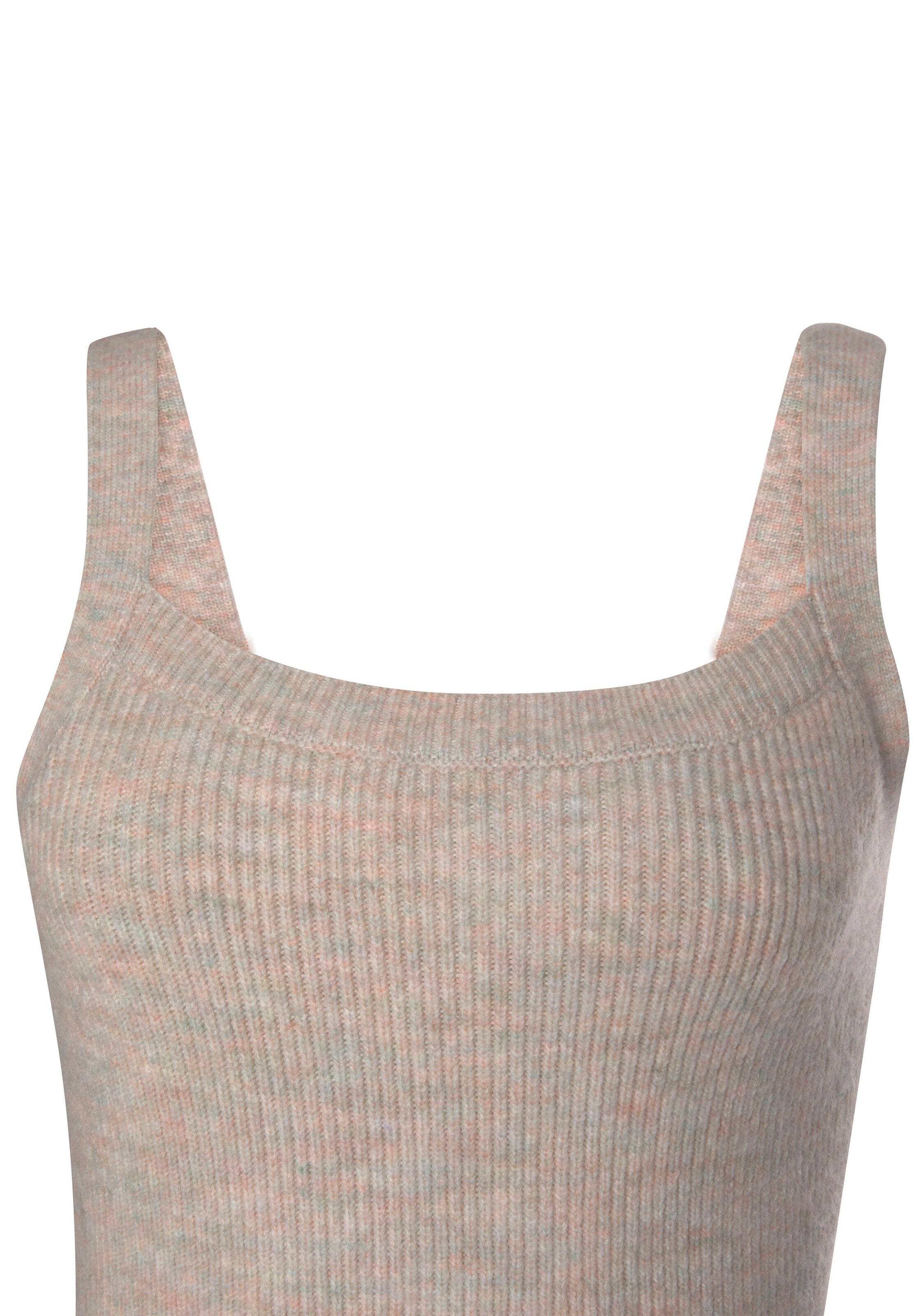 LASCANA Pletena obleka bež