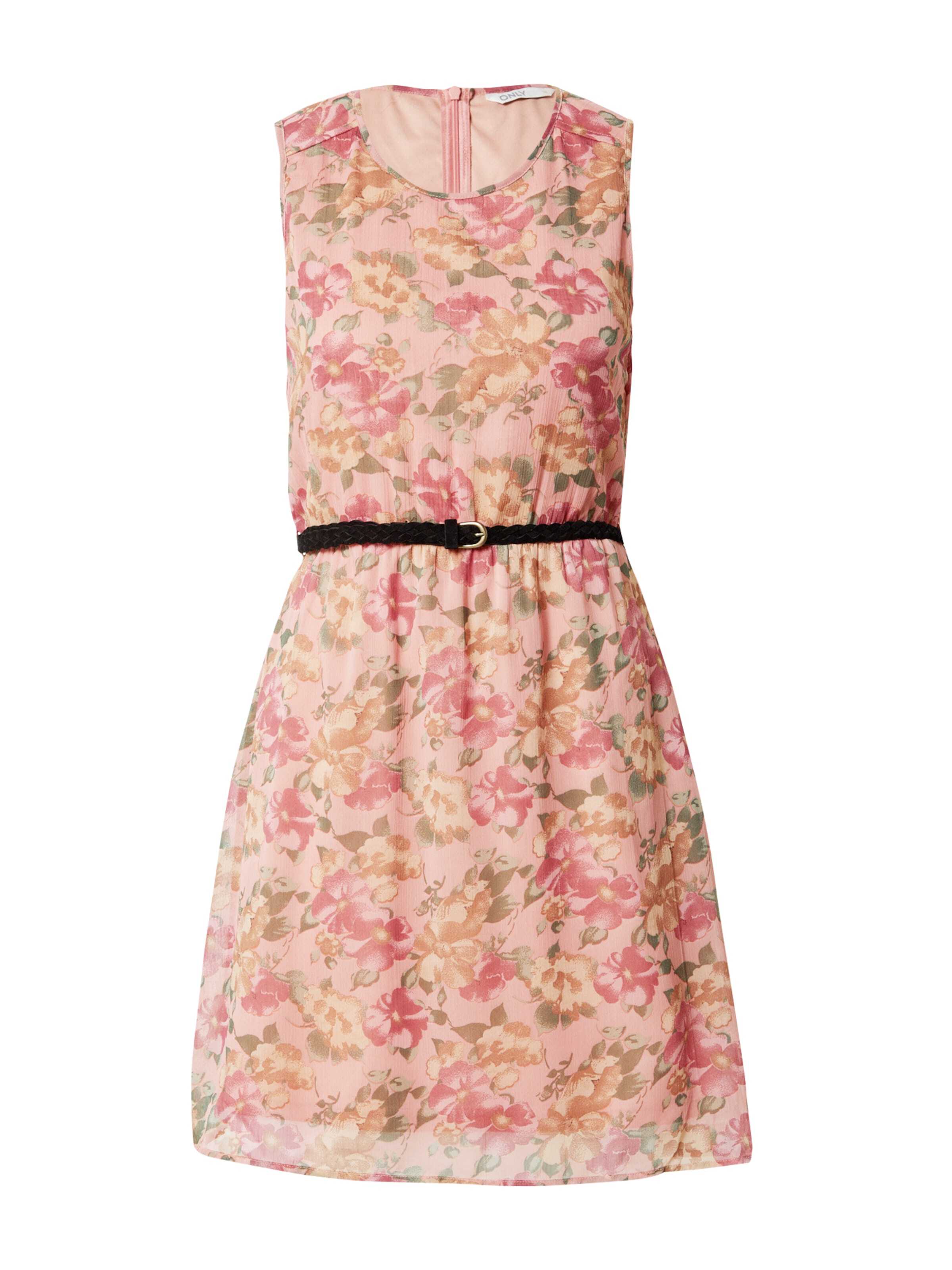 ONLY Obleka 'MEDINA' bež / kaki / roza / staro roza