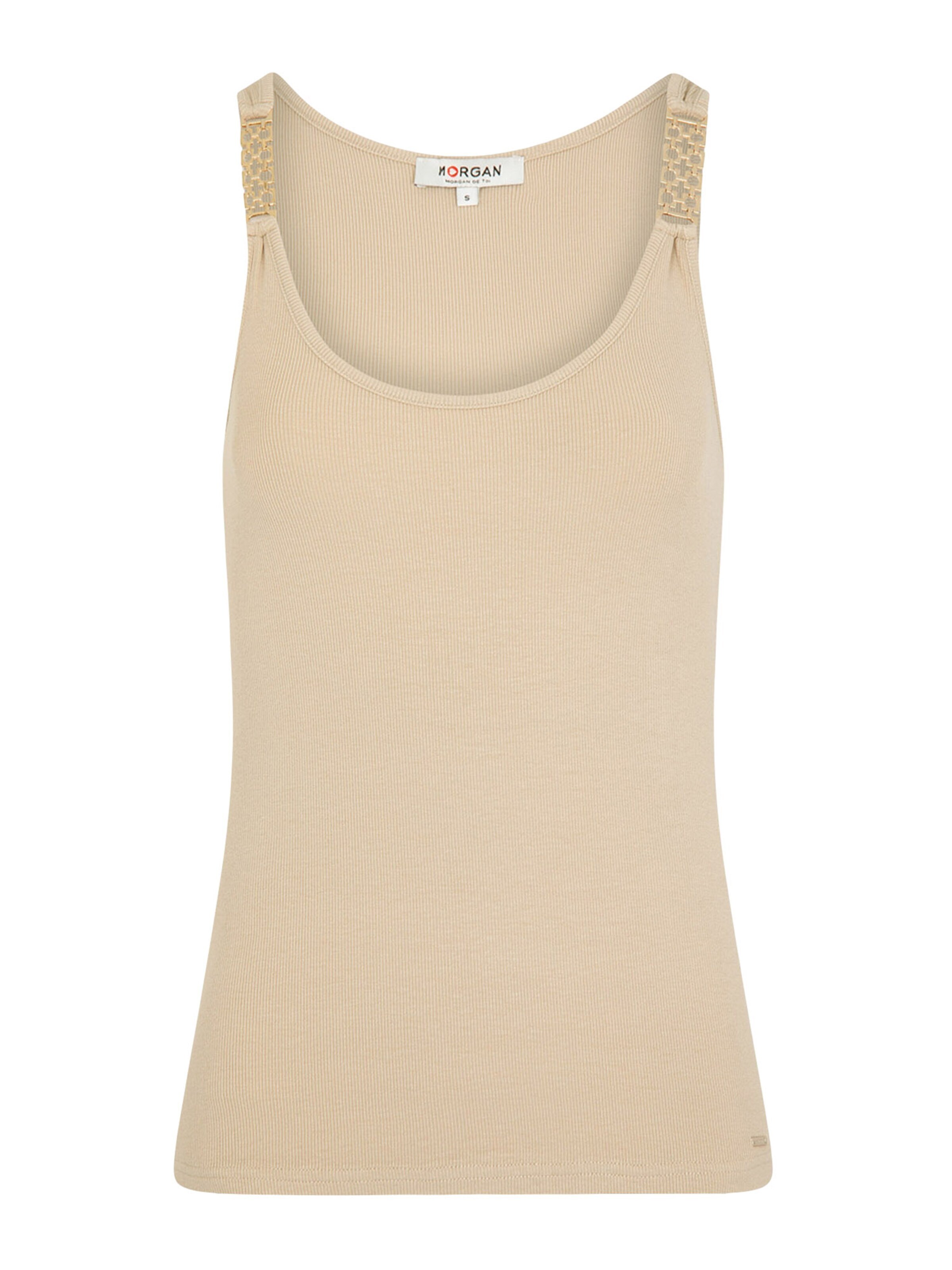 Morgan Top 'DUA' temno bež