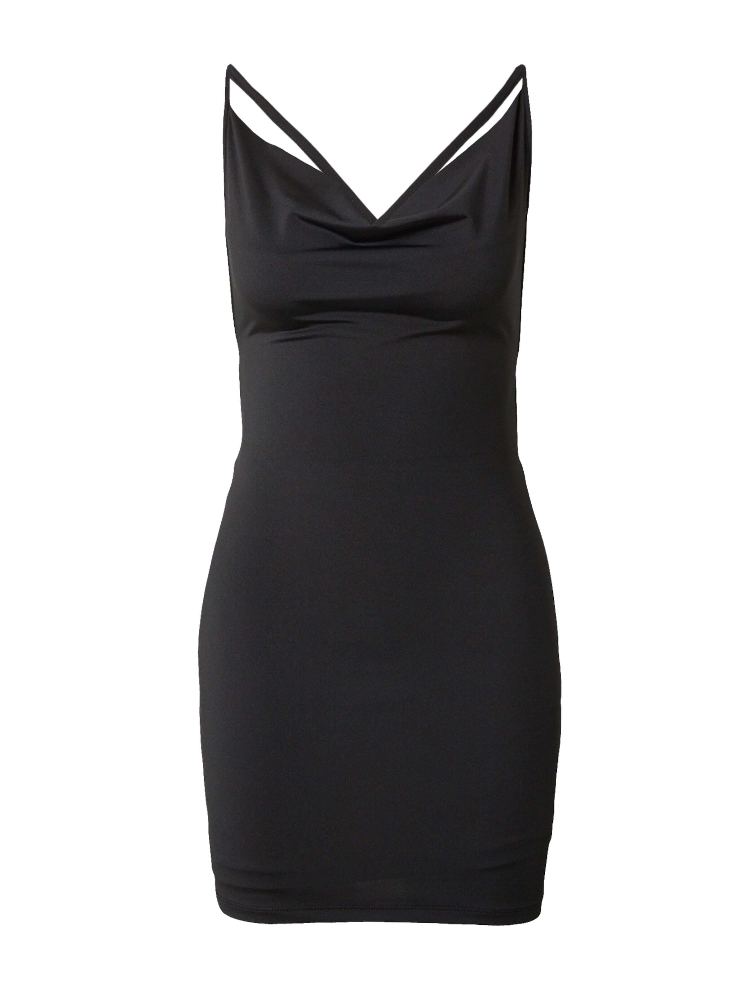 VIERVIER Koktejl obleka 'Nelly' črna