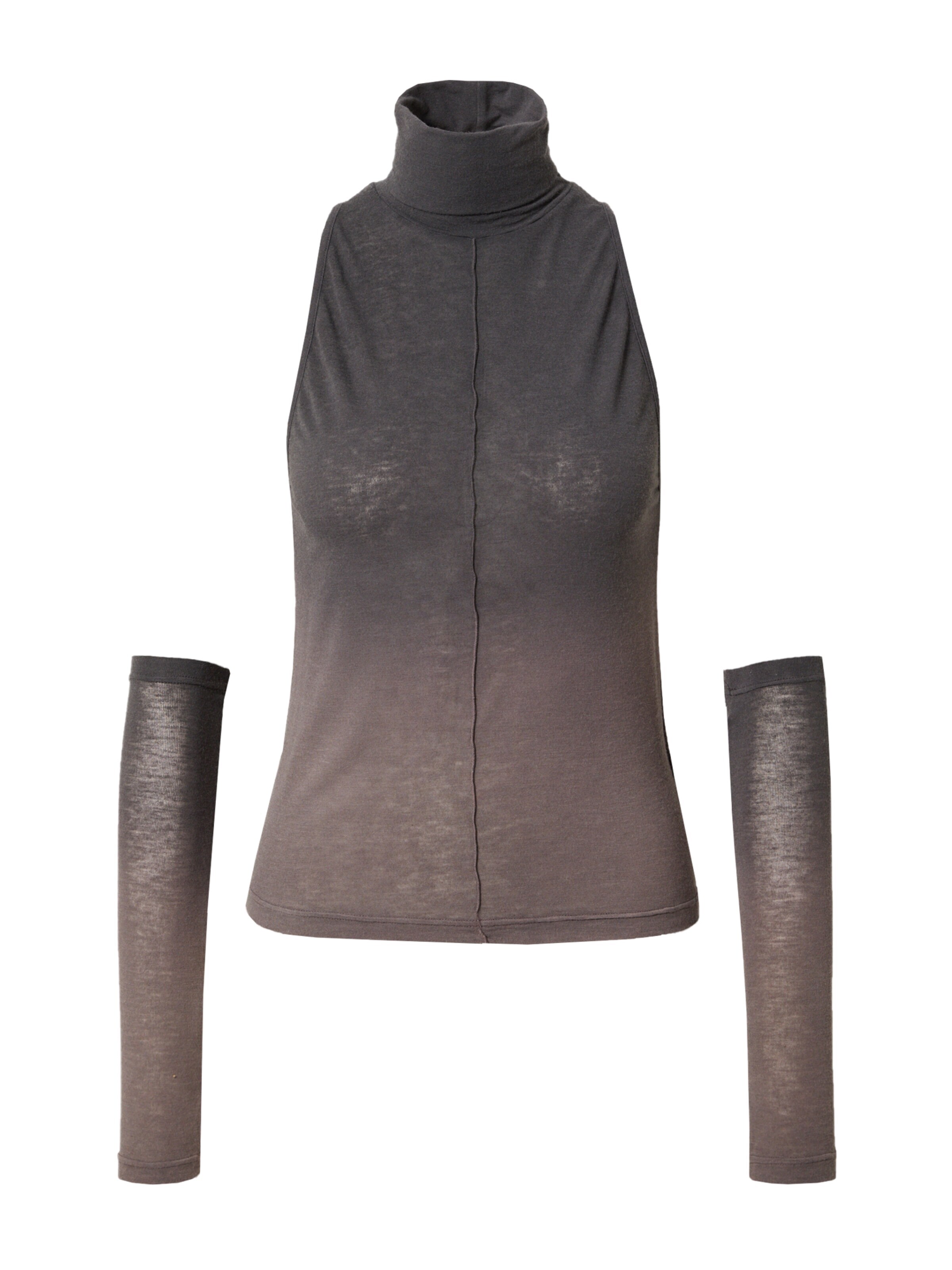 Bella x ABOUT YOU Top 'Jessie' siva / temno siva