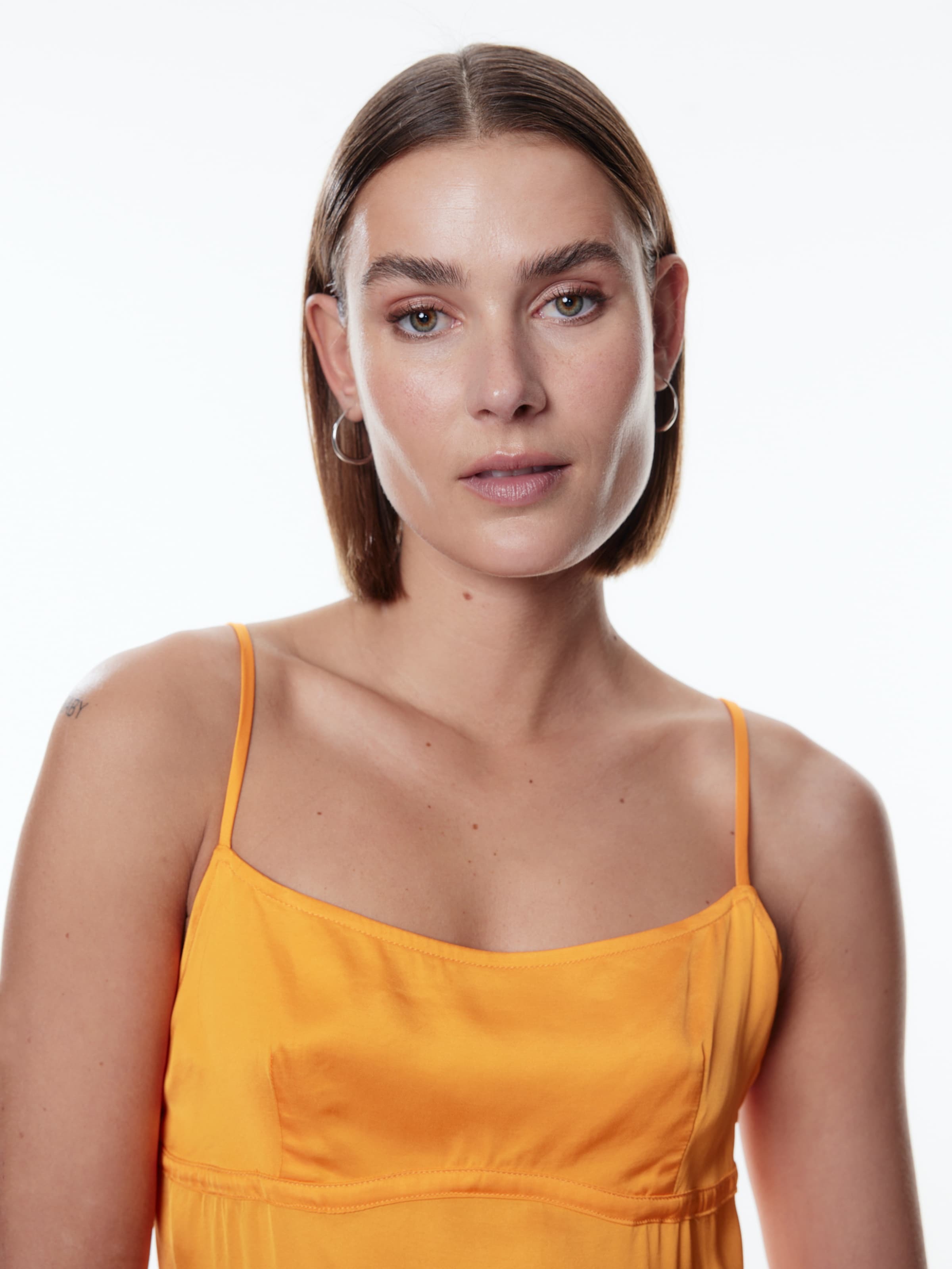 EDITED Obleka 'Naima' oranžna