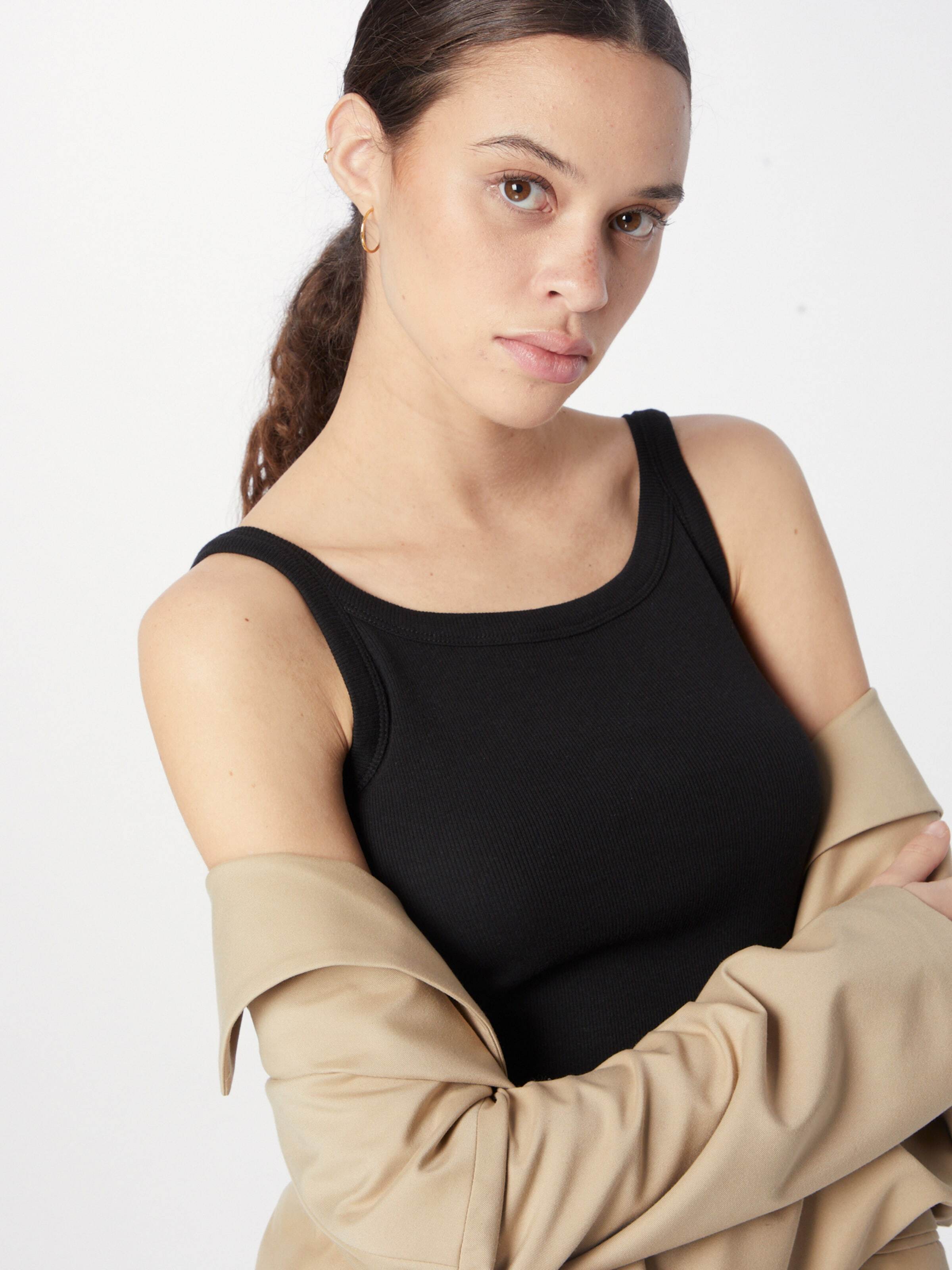 Kaffe Top 'Carna' črna