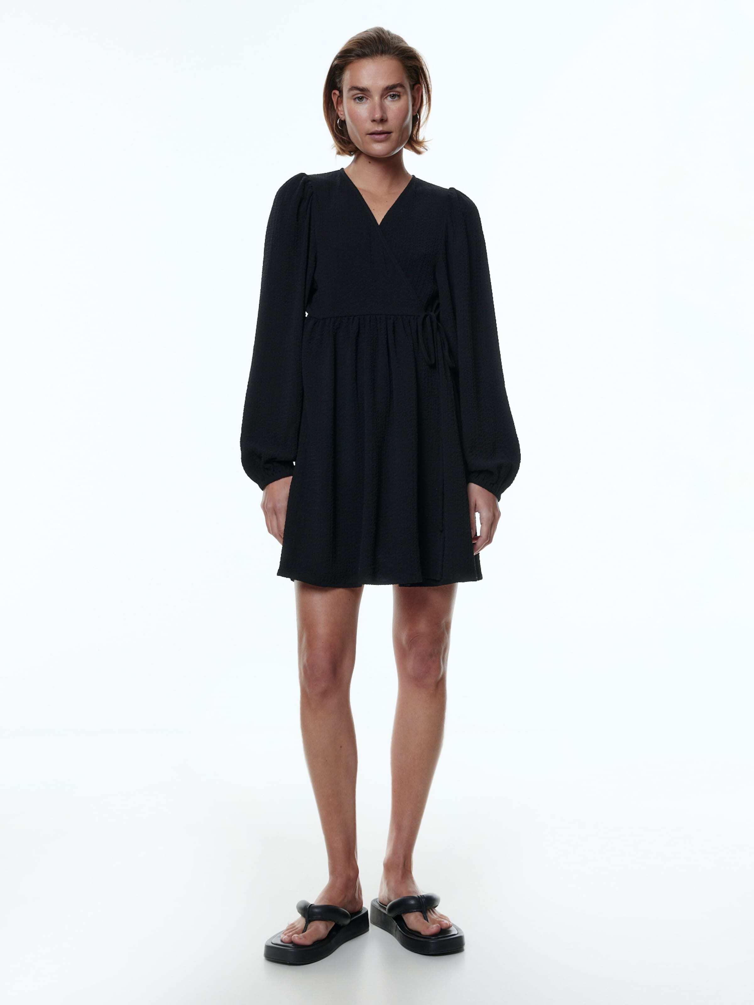 EDITED Poletna obleka 'Blue ' črna