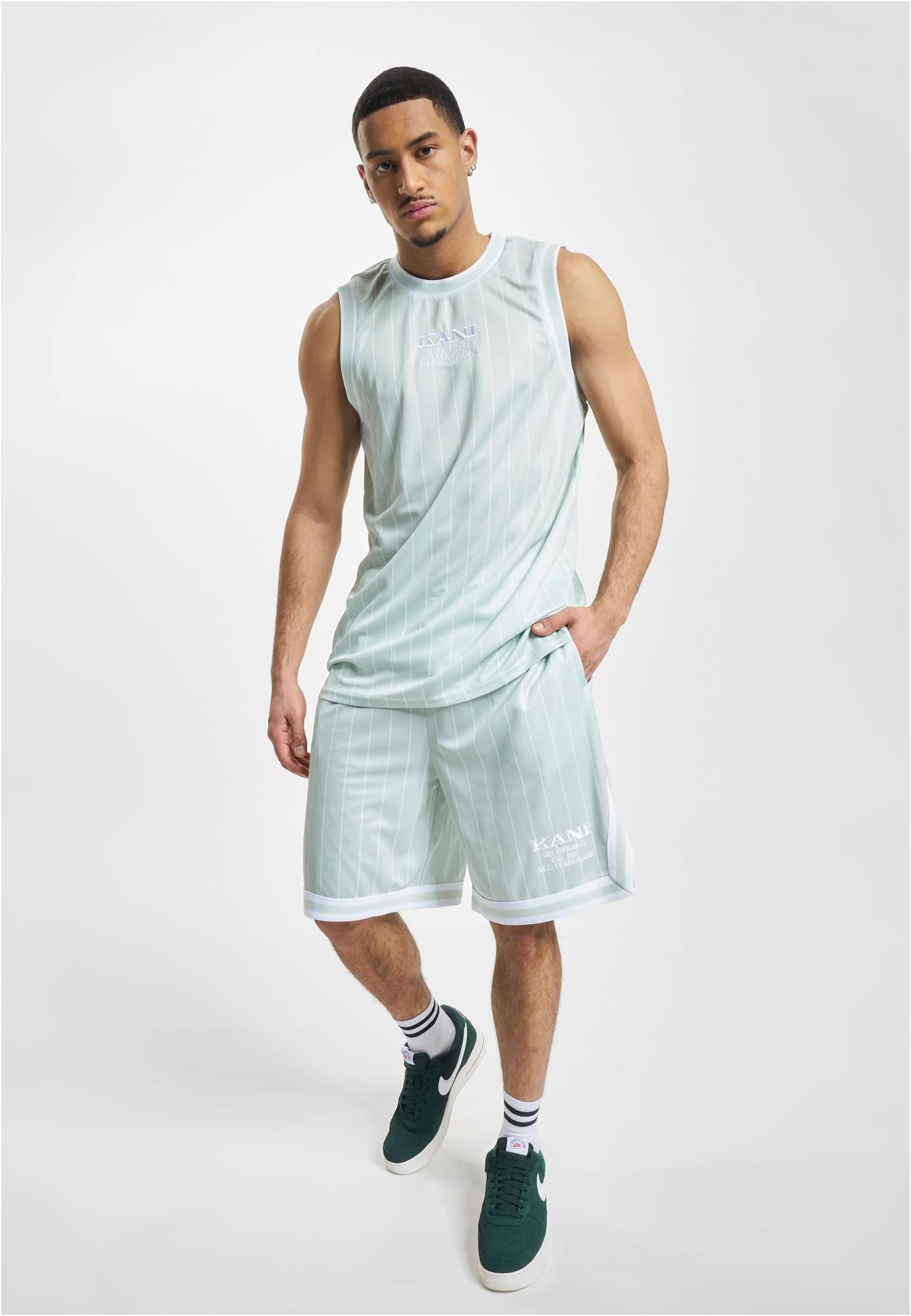 Karl Kani Majica meta / bela