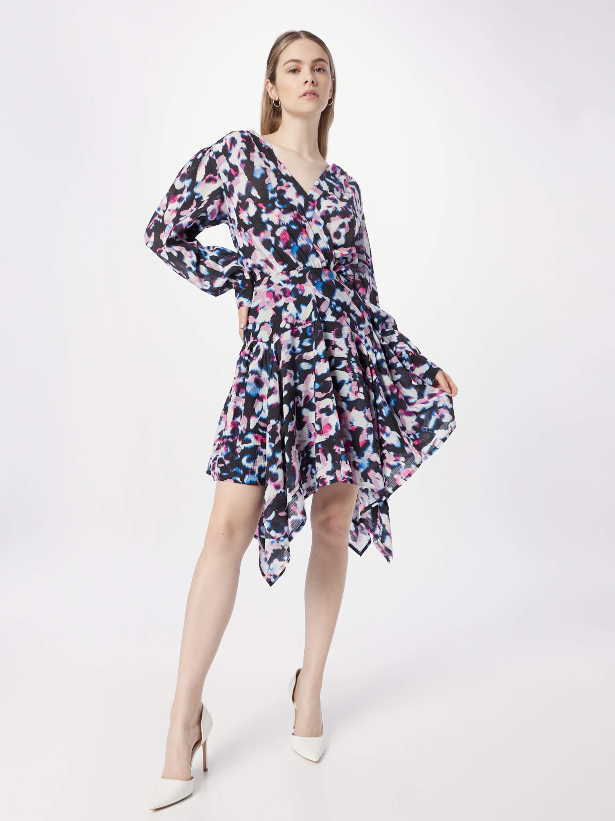 2NDDAY Obleka modra / roza / črna / bela