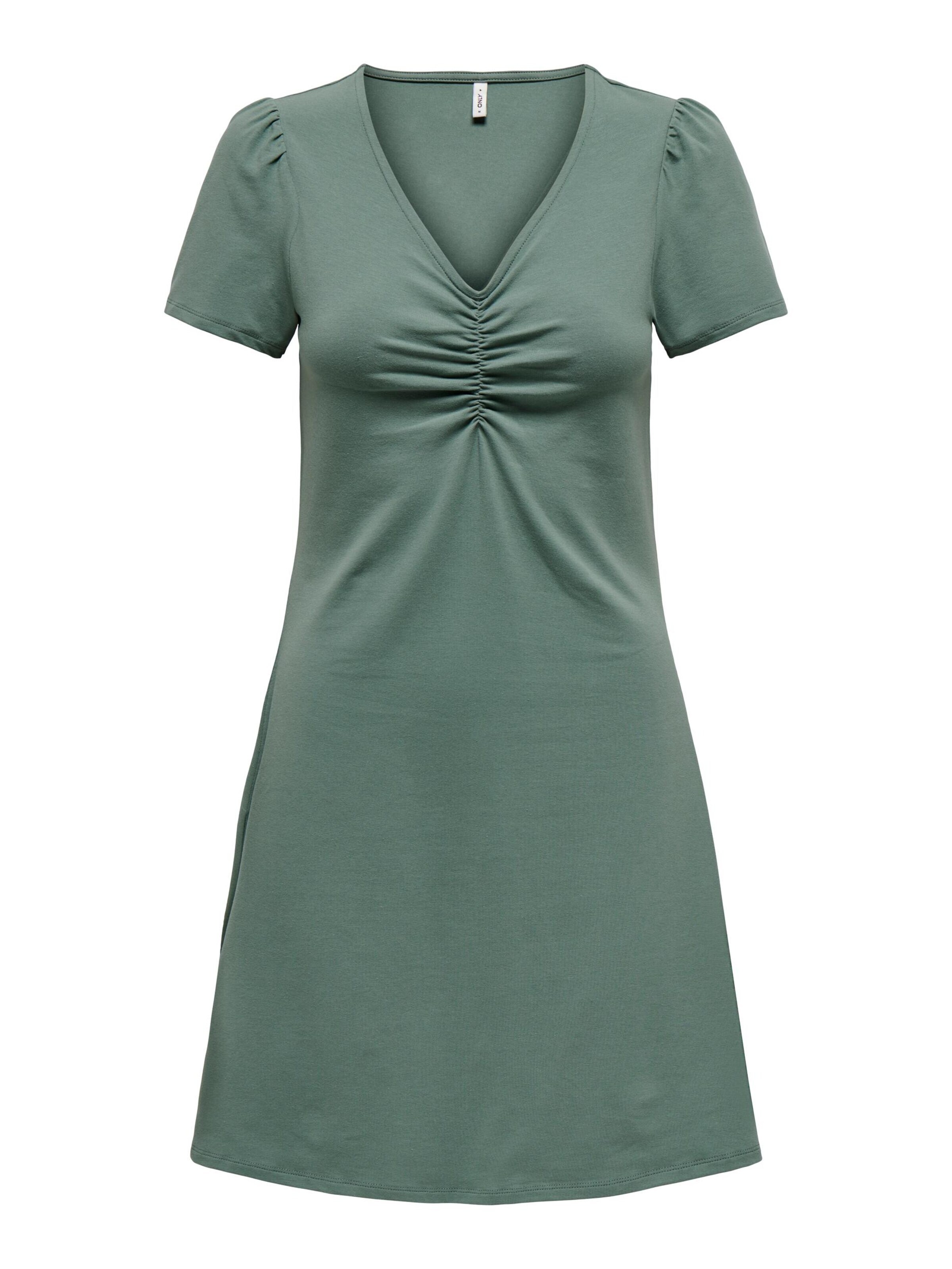 ONLY Obleka temno zelena