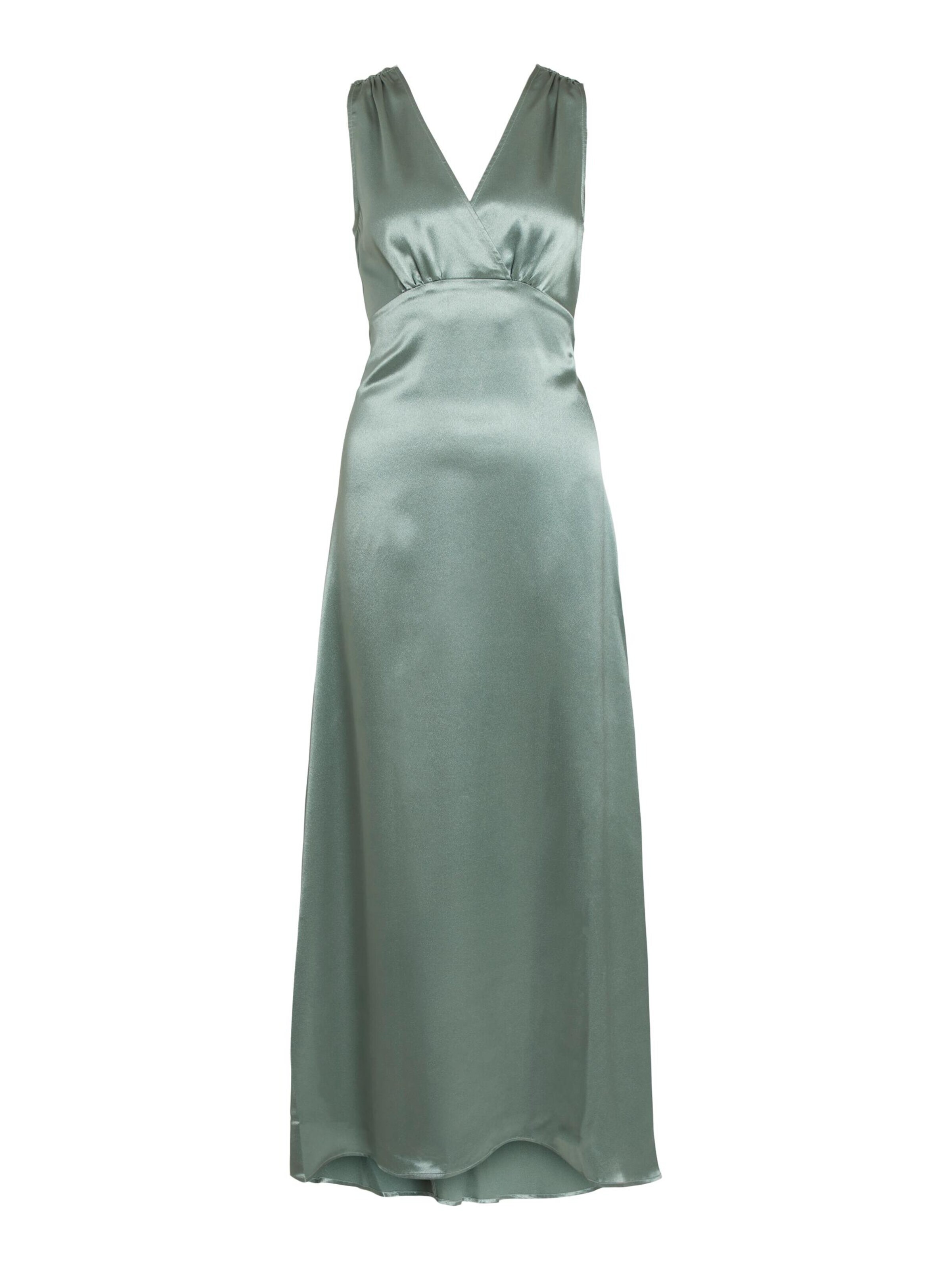 VILA Večerna obleka 'Sittas' pastelno zelena