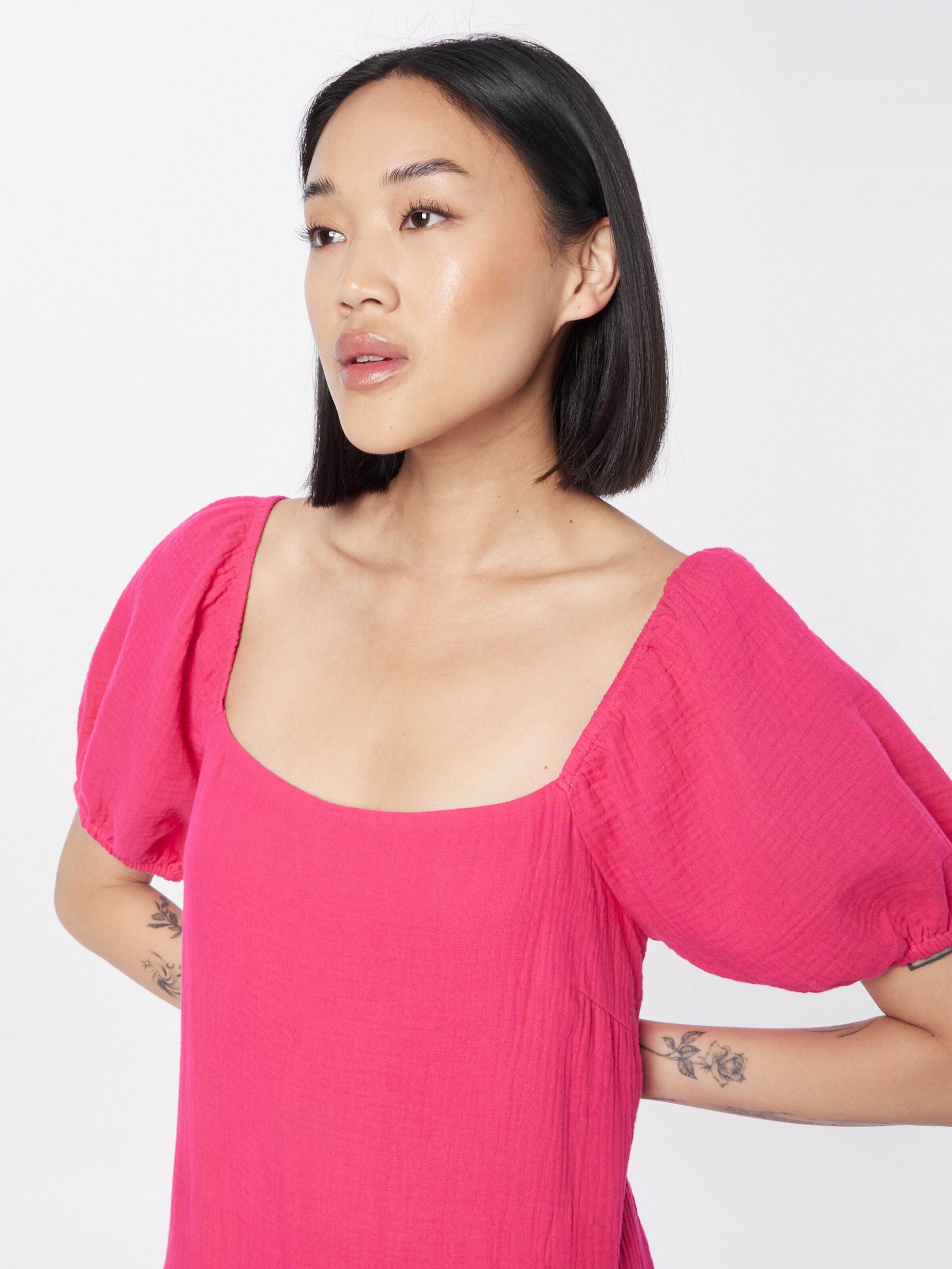 FRNCH PARIS Poletna obleka 'HANNAH' fuksija