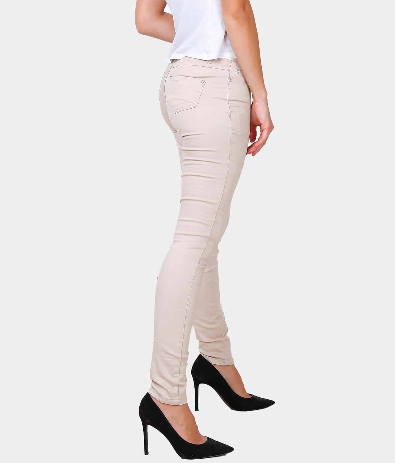 Superfashion Ženske hlače z nizkim pasom 3320-3