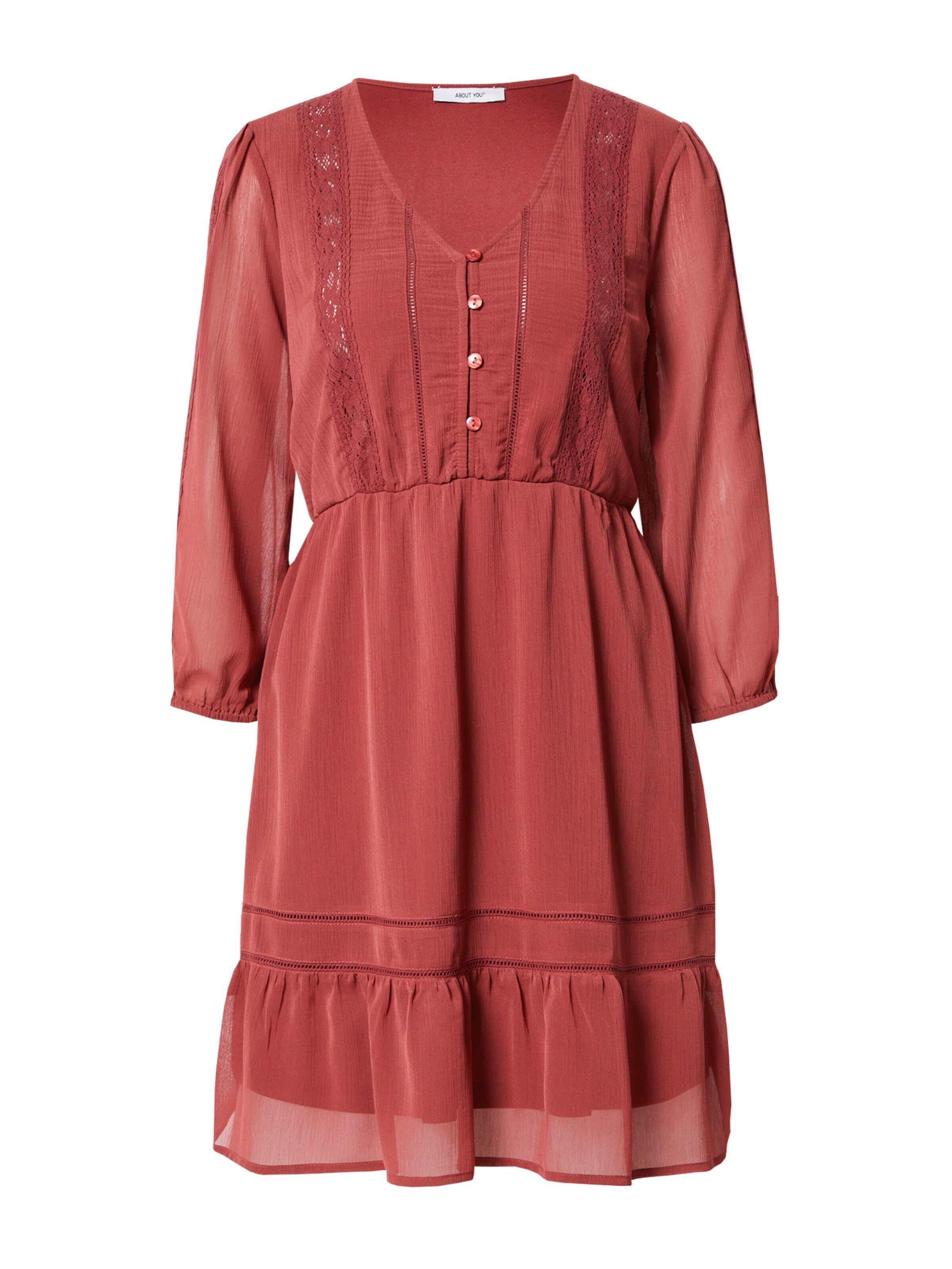 ABOUT YOU Obleka 'Sophia' rjasto rjava