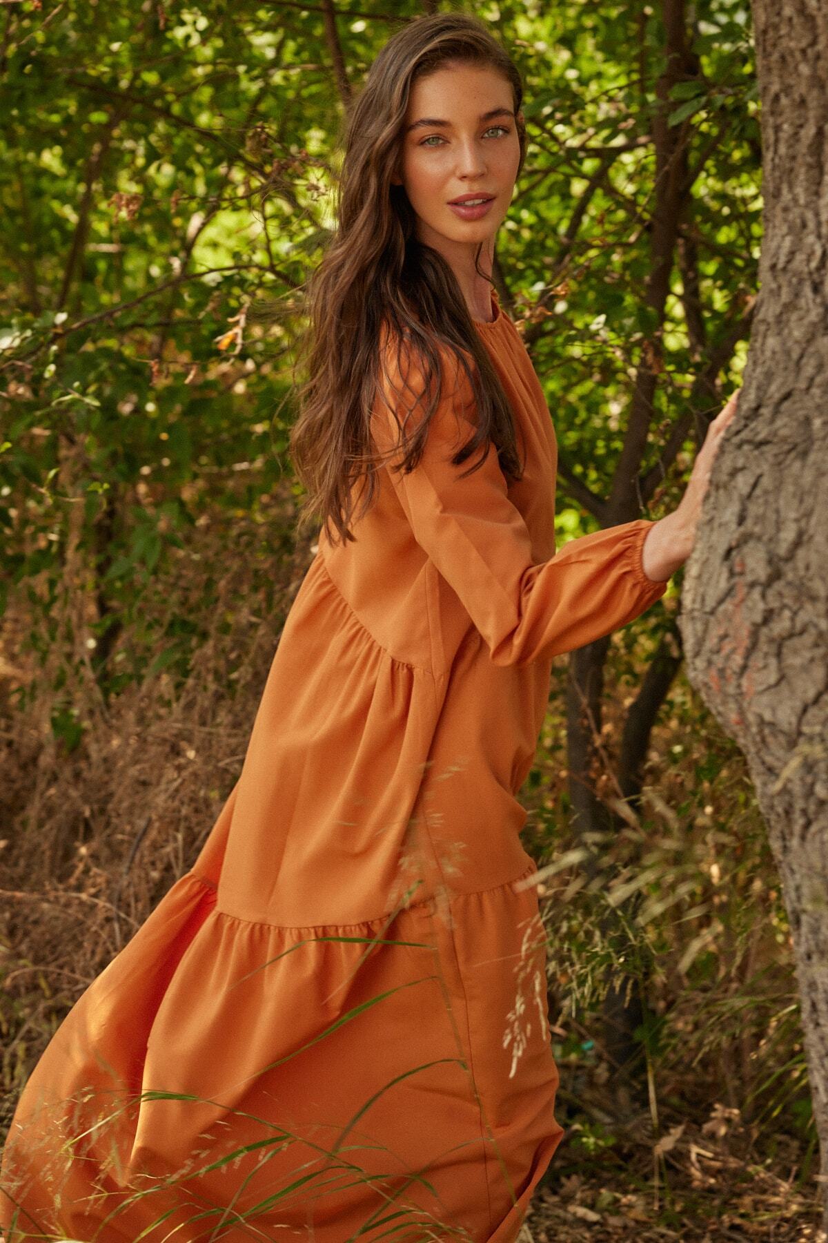 Ženska obleka Trendyol Maxi